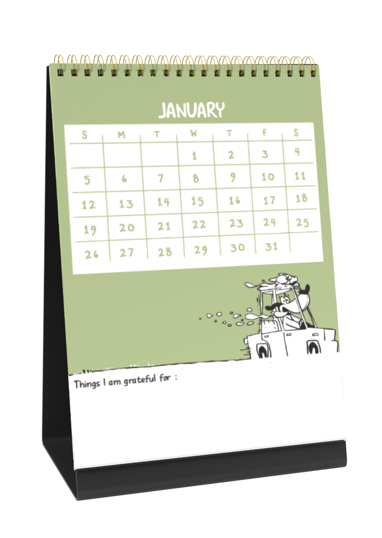 2025 Pets Desk Calendar