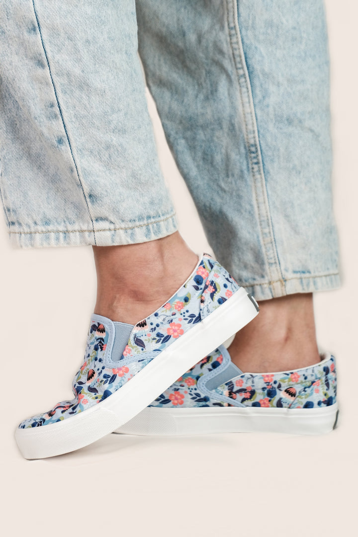 Blue Bloom | Slip In Shoes