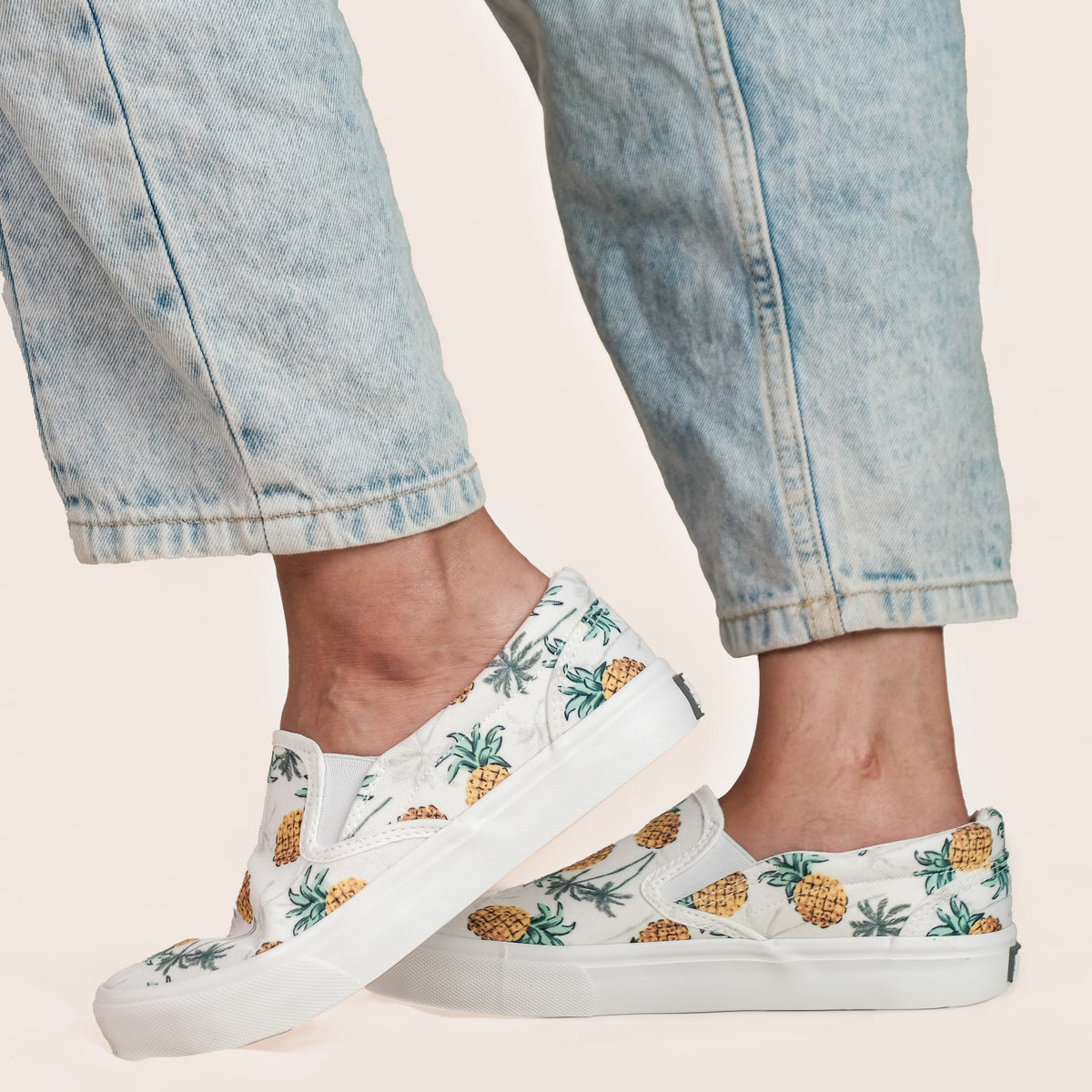 Pineapple Paradise Slip In Shoes