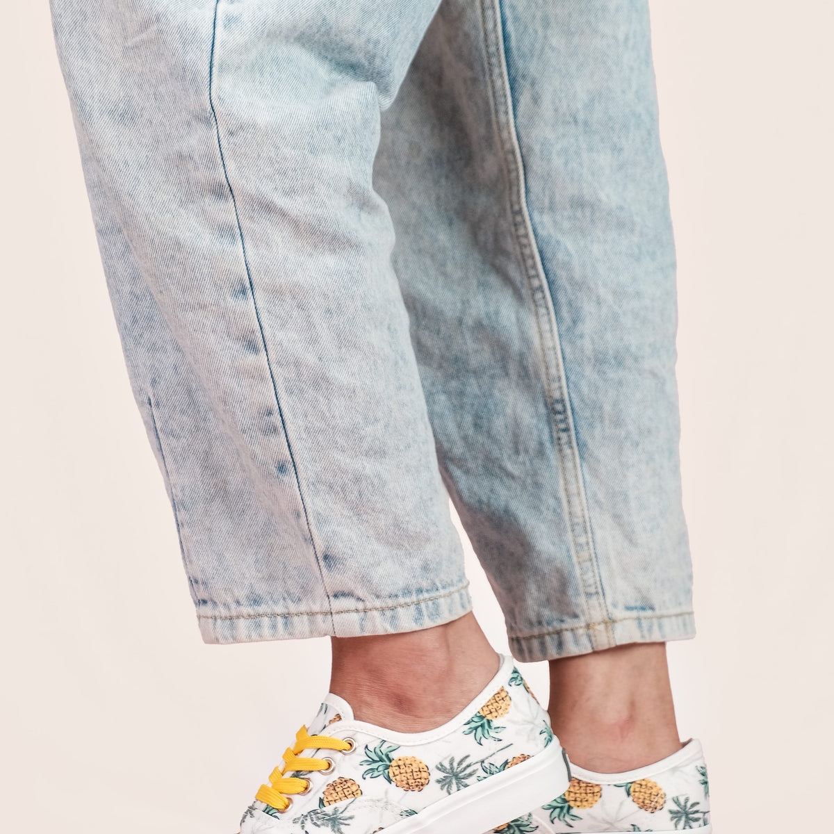 Tropical Pineapples Keds Pineapple Sneakers 478 Pineapple Applique - Main Image