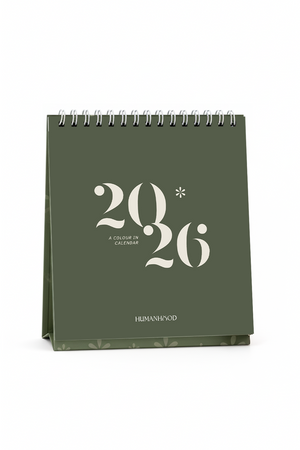 2026 Colour-In Desk Calendar