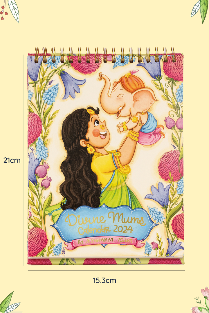 2024 Divine Mums Desk Calendar