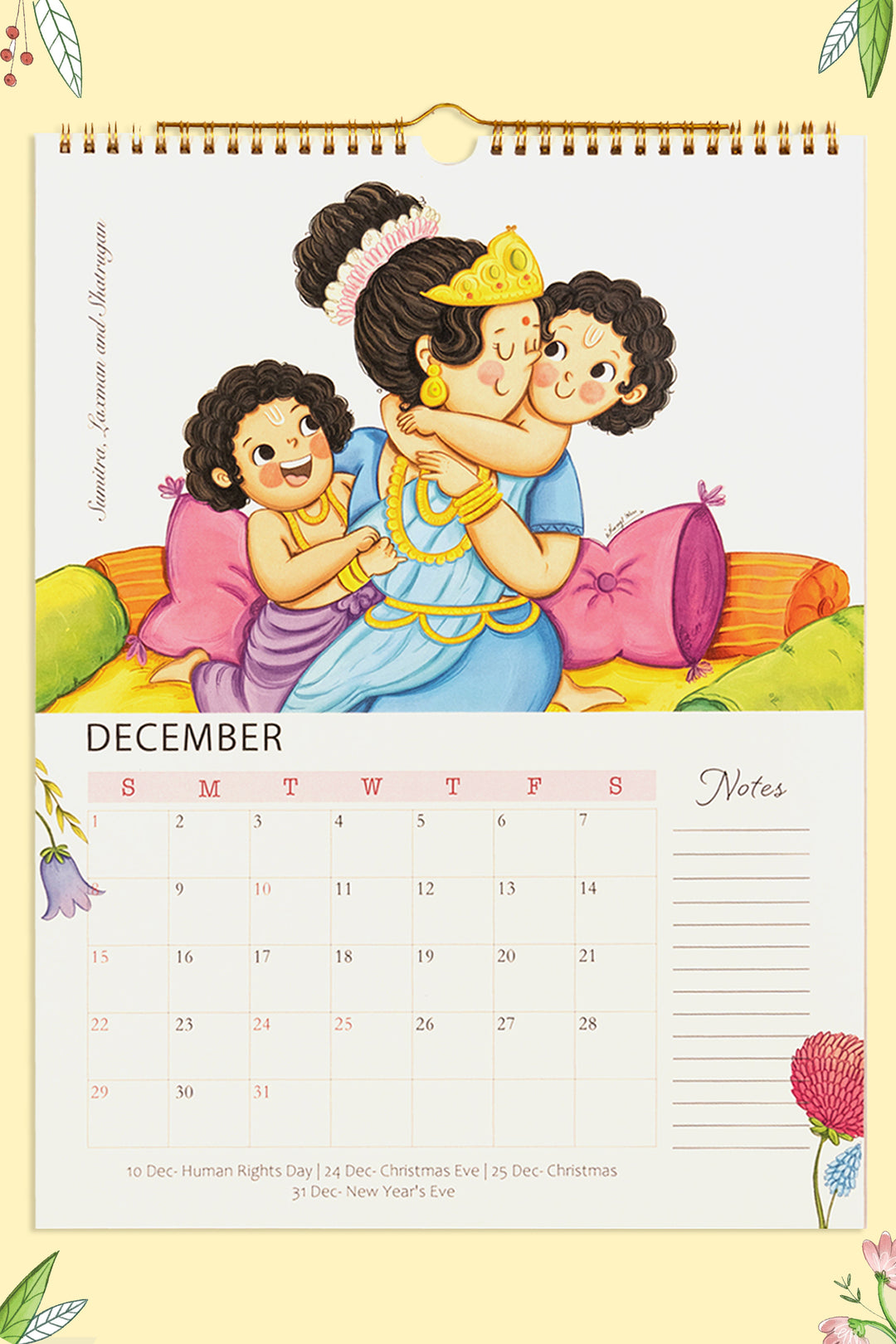 2024 Divine Mums Wall & Desk Calendar Combo