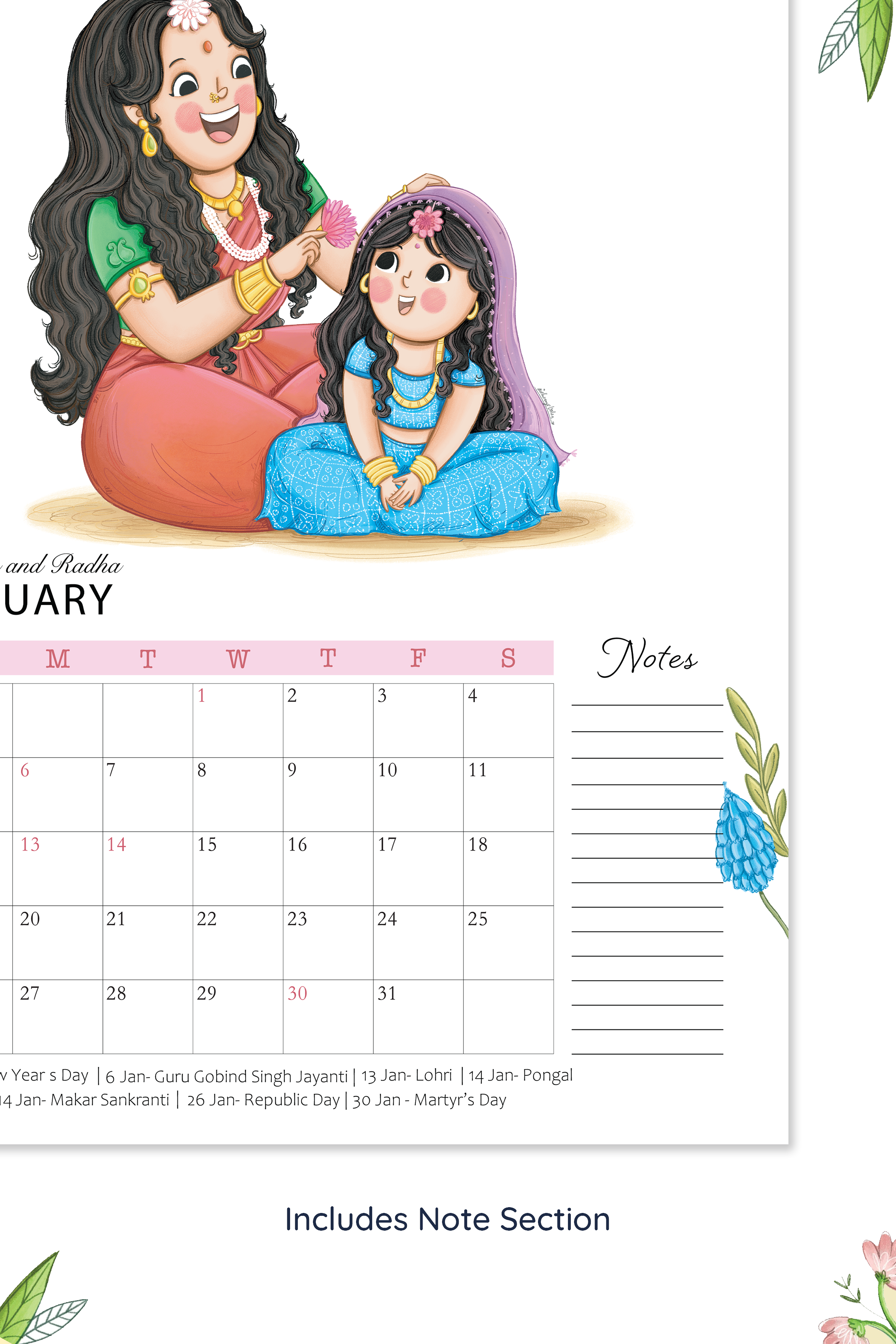 2025 Divine Mums Wall Calendar