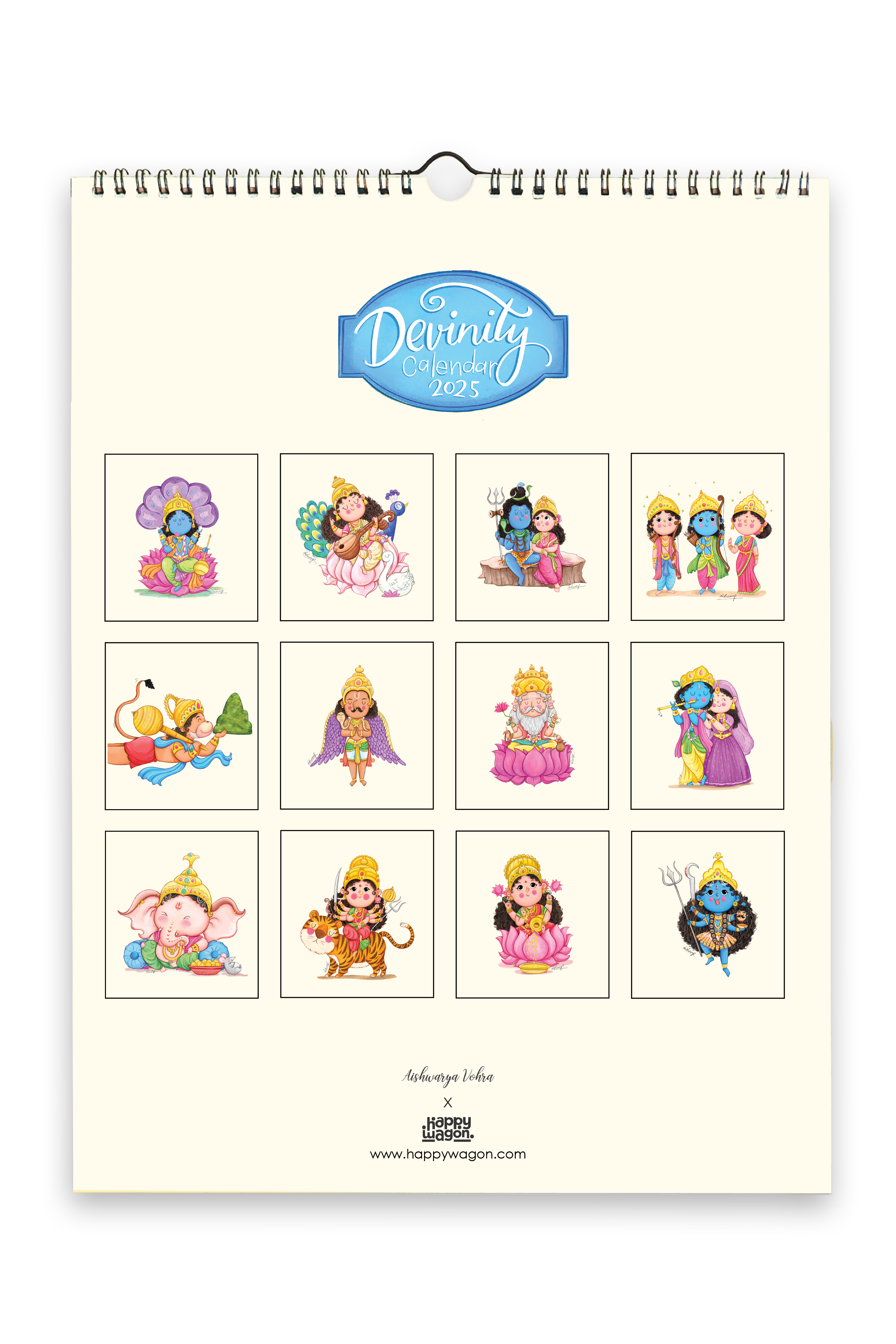 2025 Devinity Wall Calendar
