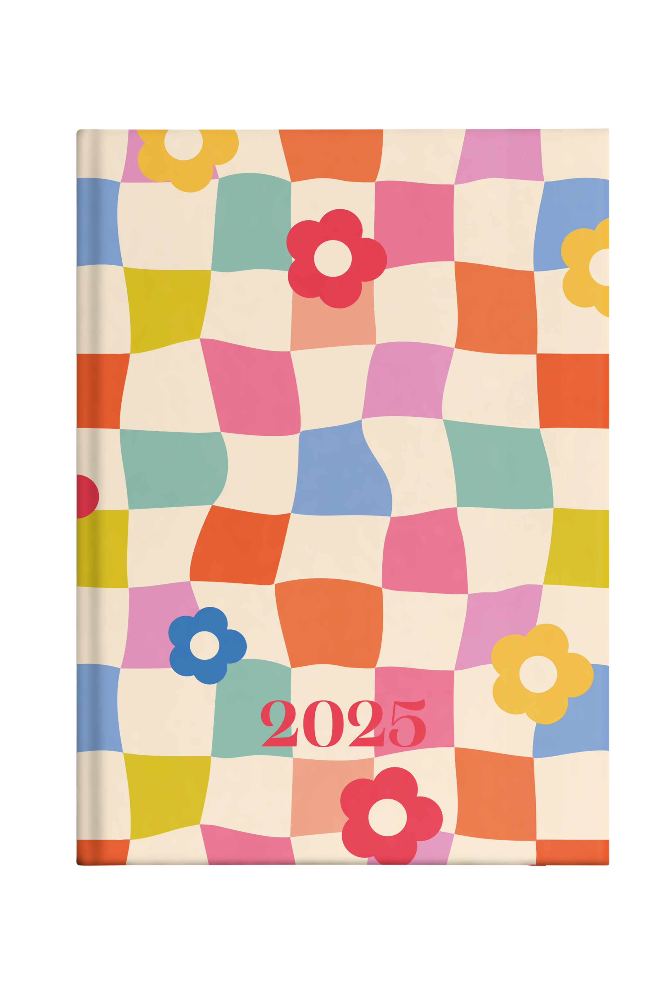 2025 Checkered  | Hardbound Planner
