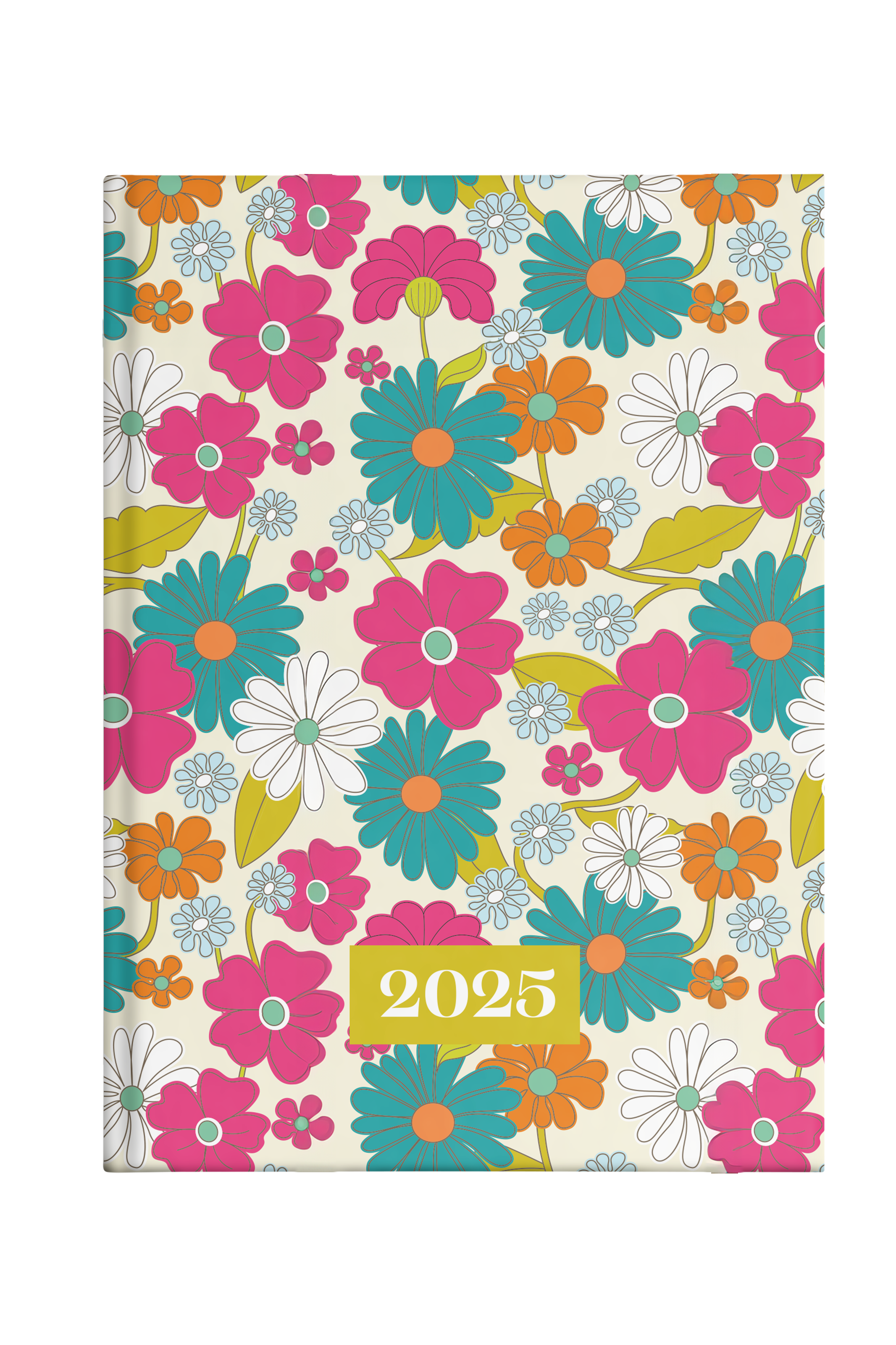 2025 Floral  | Hardbound Planner