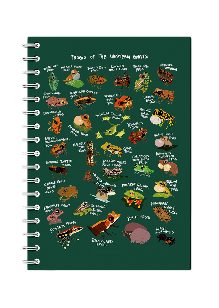 Frogs of the Western Ghats Notebook