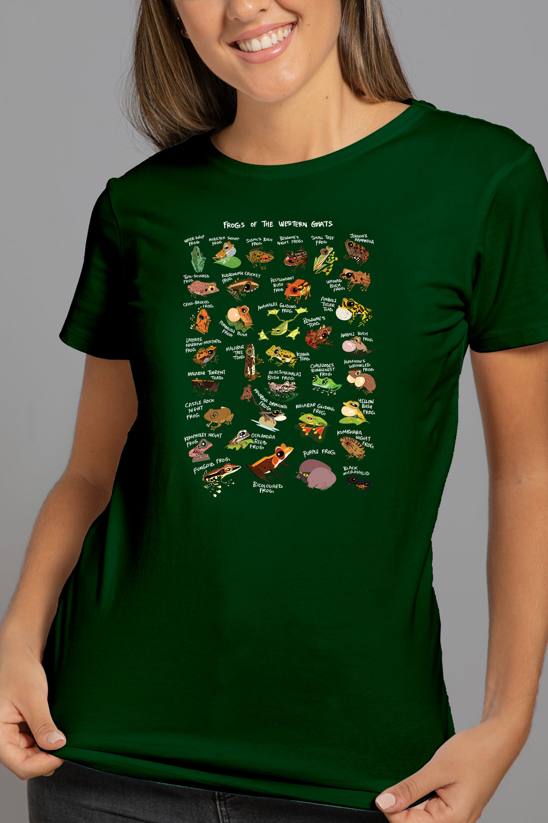 Frogs of the Western Ghats Tshirt