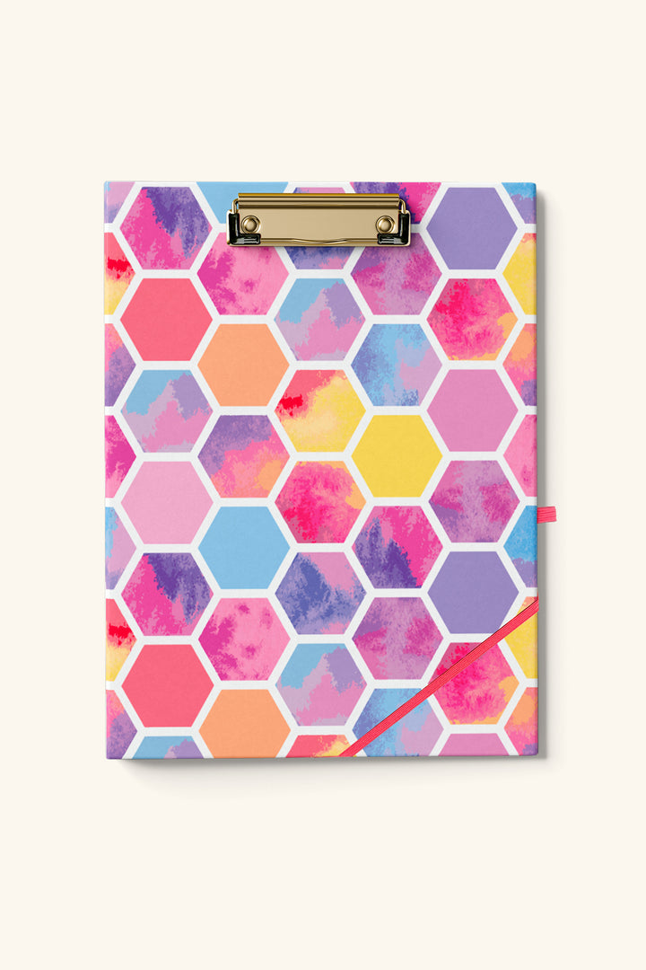 Honeycomb Clipfolio | Clipboard & Notepad Duo