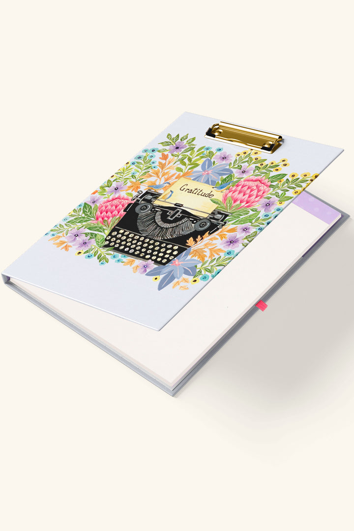 Gratitude Garden Clipfolio | Clipboard & Notepad Duo