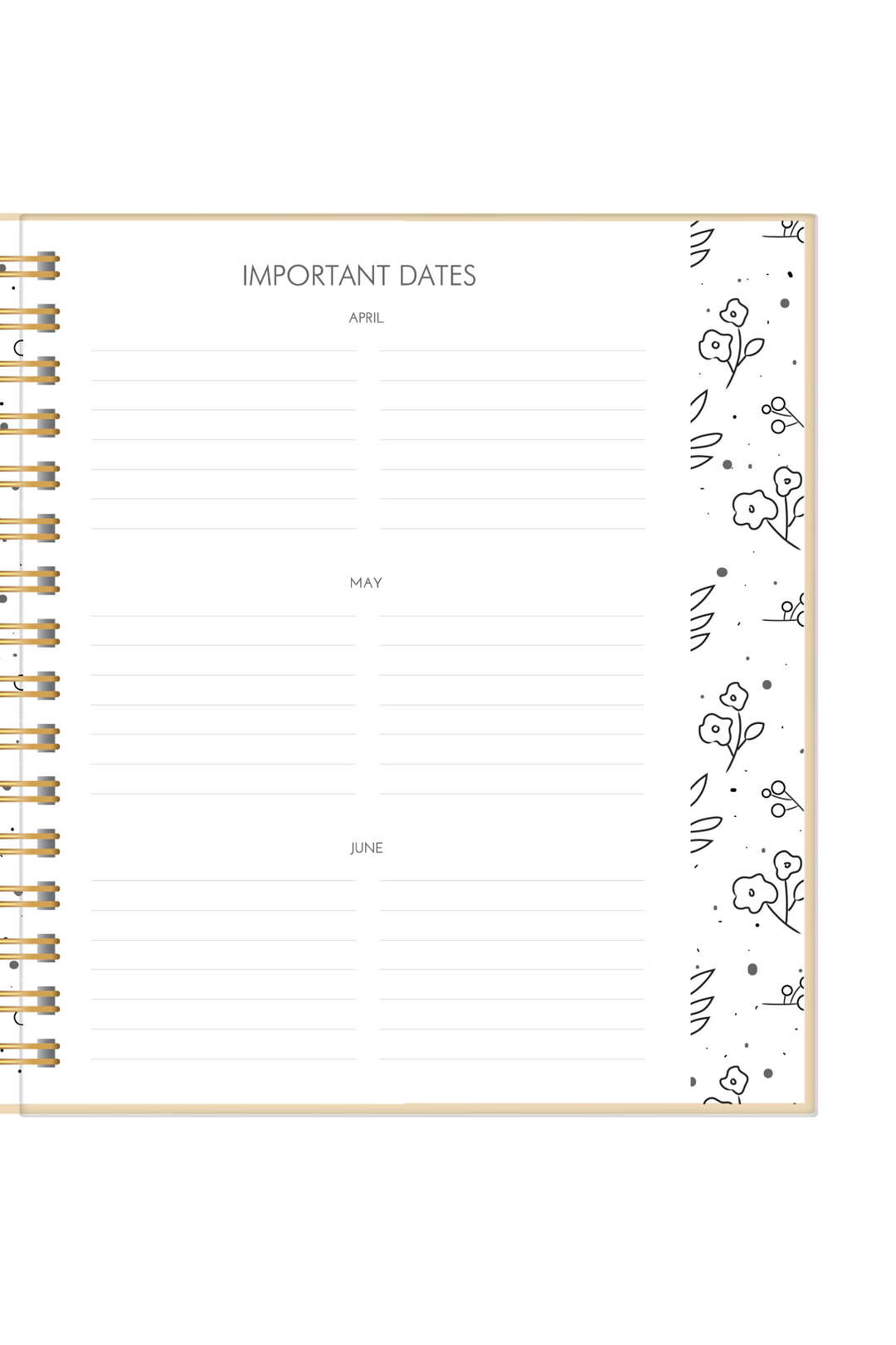 2024 Be Kind | Wiro Wrap Planner