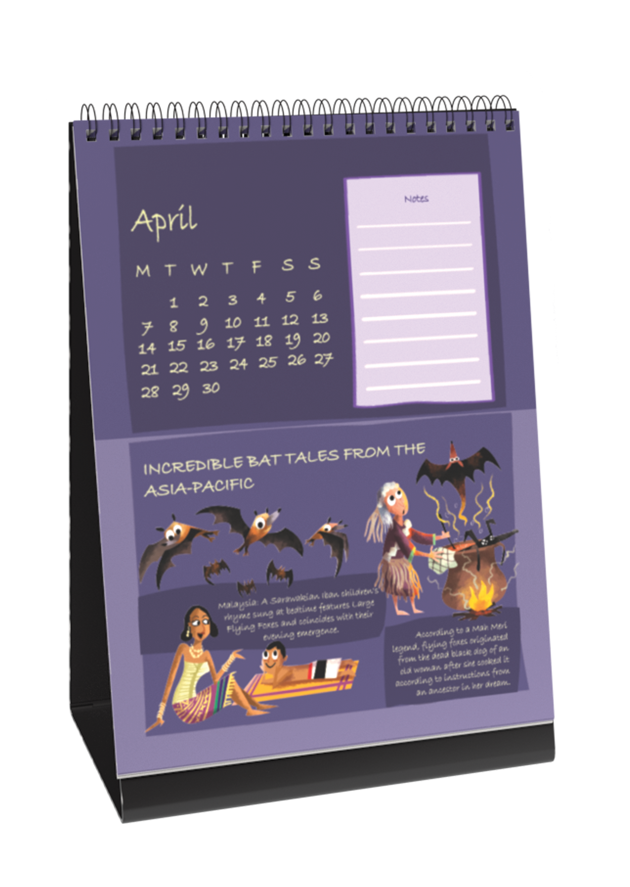 2025 Batspicious Desk Calendar