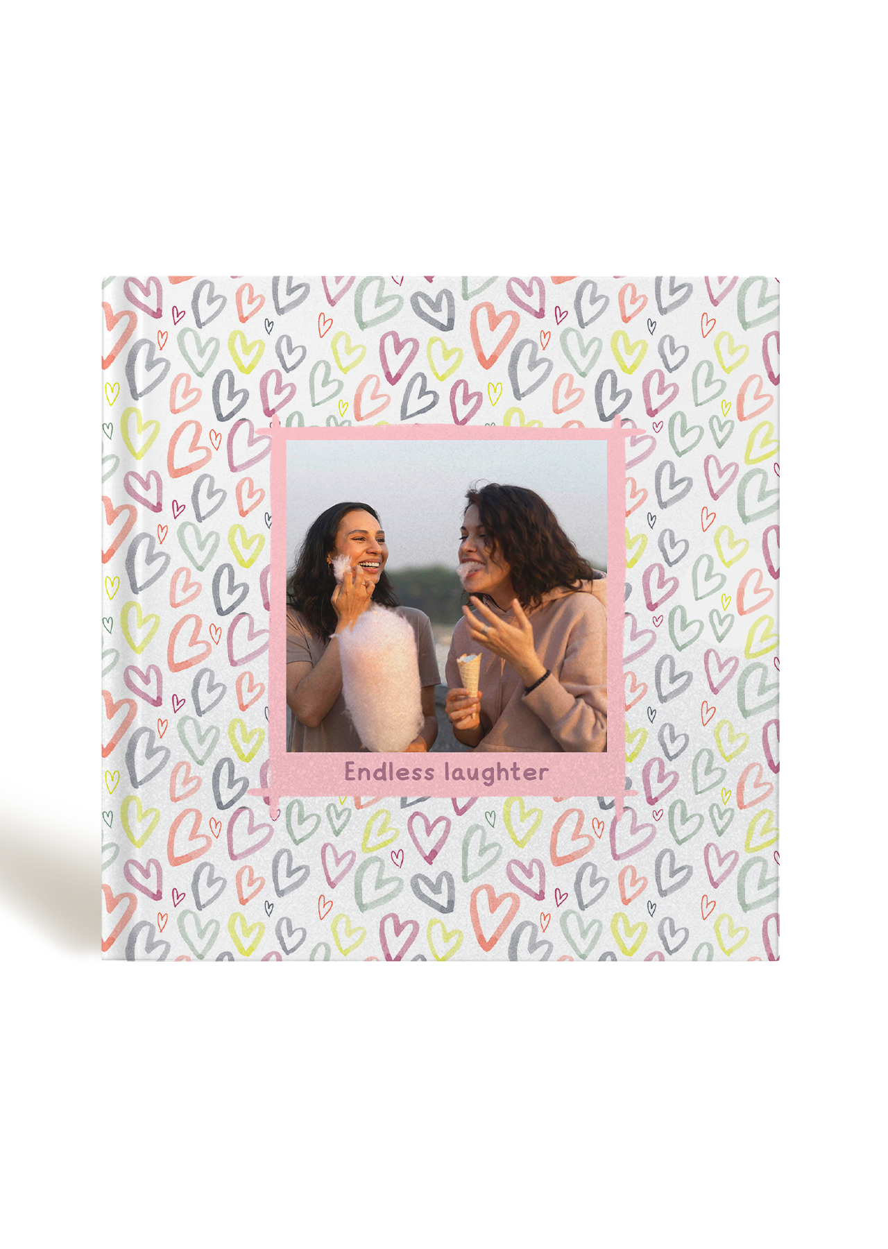 Hearts Custom Photobook - Medium