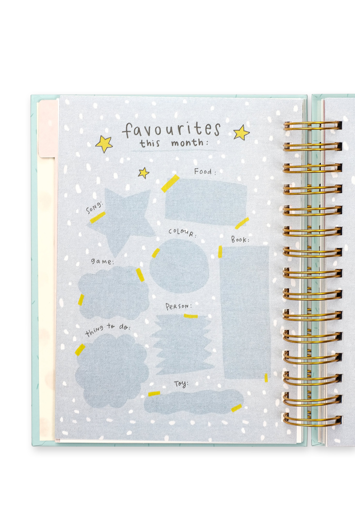 Baby Record Journal