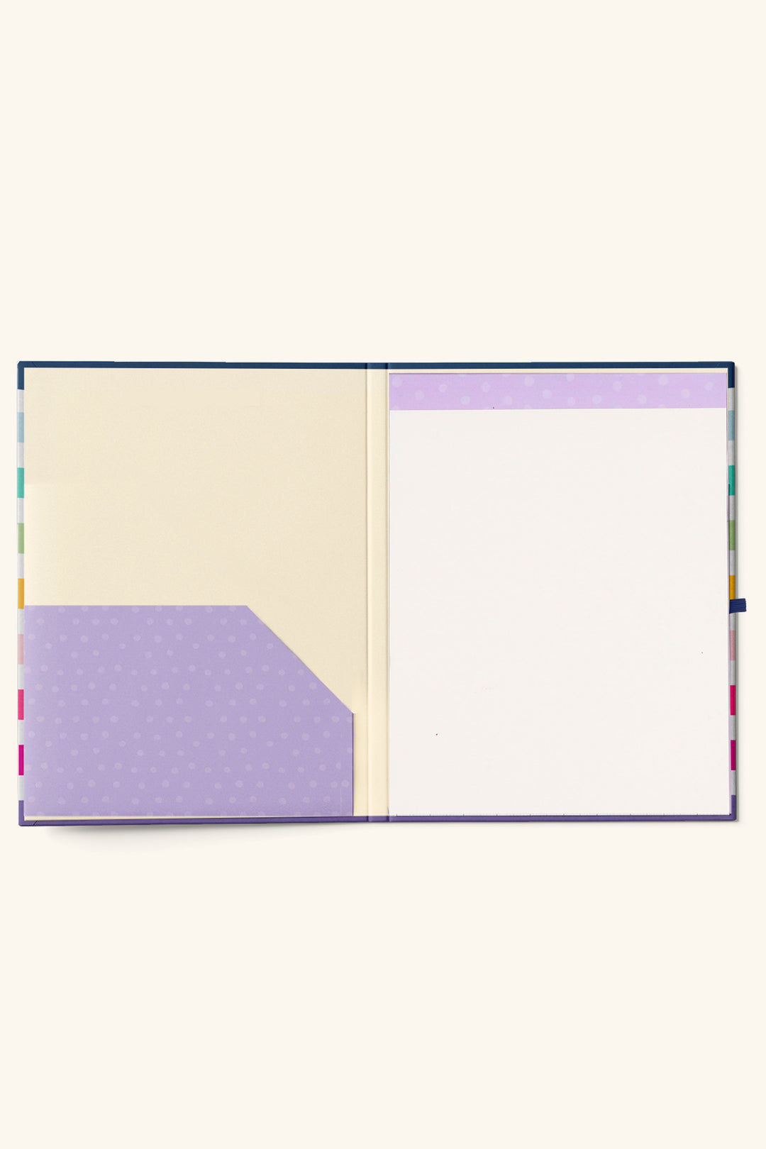 Rainbow Ribbon Clipfolio | Clipboard & Notepad Duo