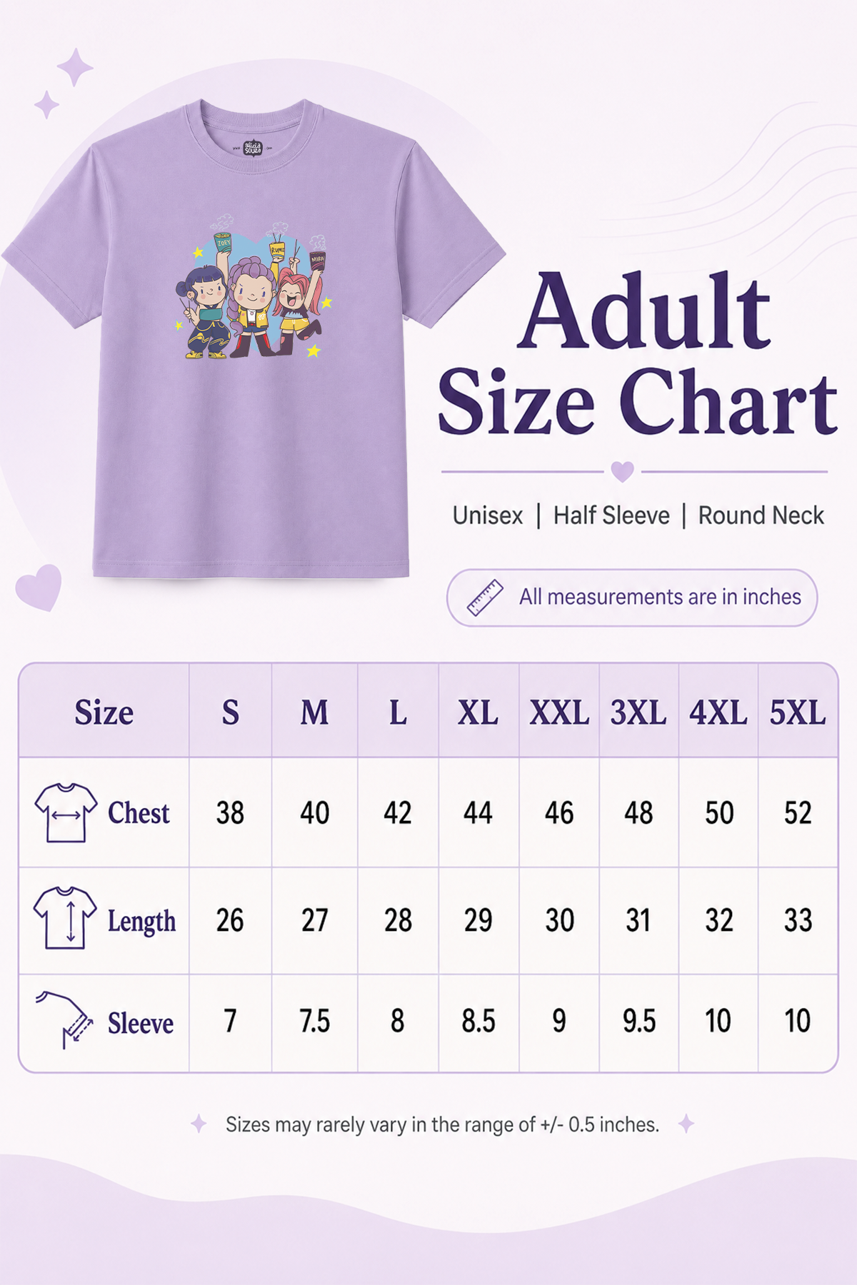 Kpop Demon Hunters Unisex T-shirt - For Adults