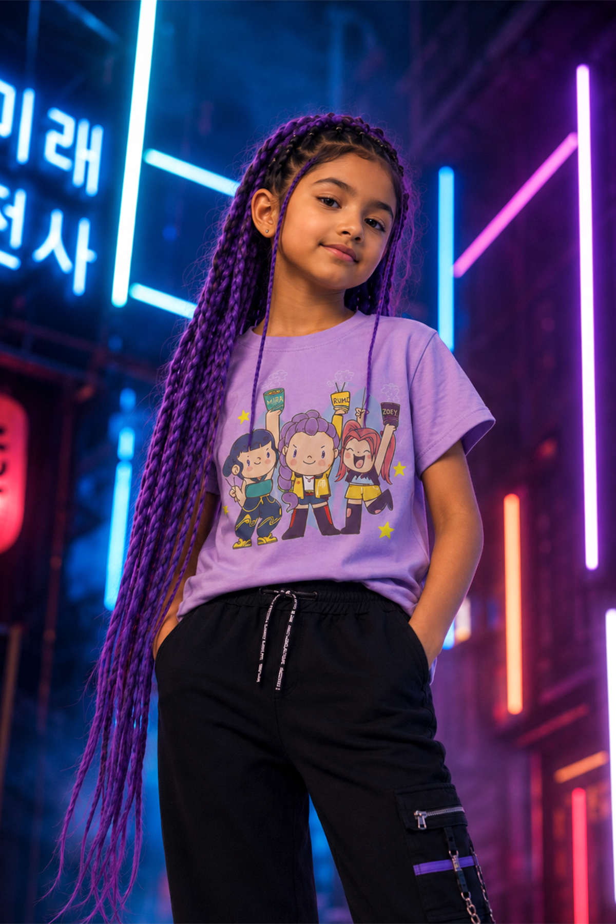 Kpop Demon Hunters Unisex T-shirt - For Kids