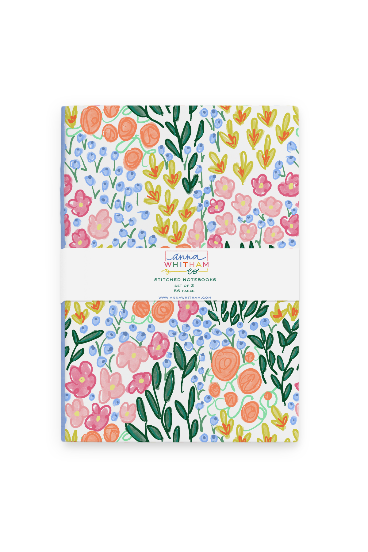 Lauren and Taffy Blue Stripes Notebooks Set