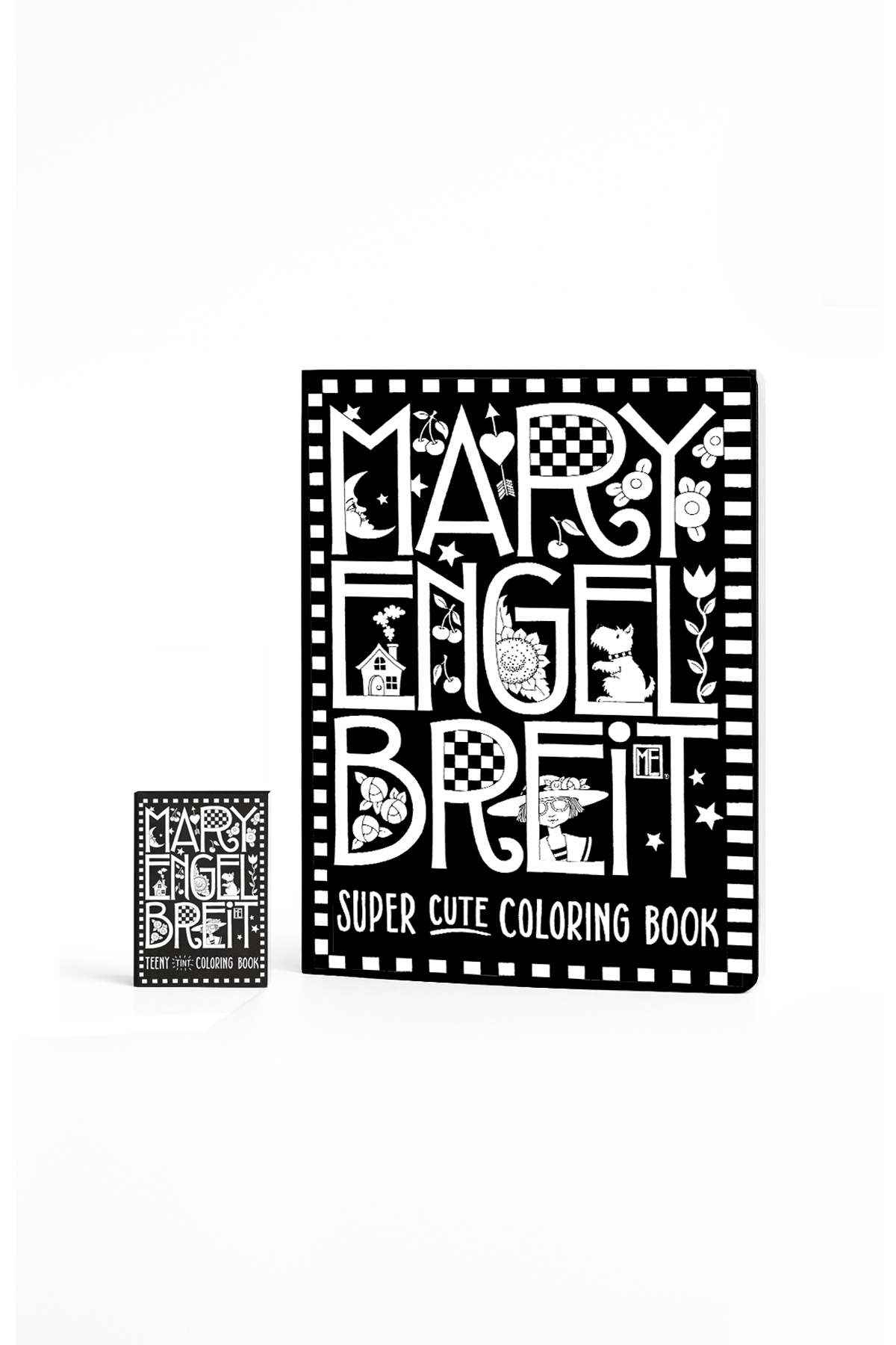 The Cute Colouring Book + Teeny Tiny Colouring Book