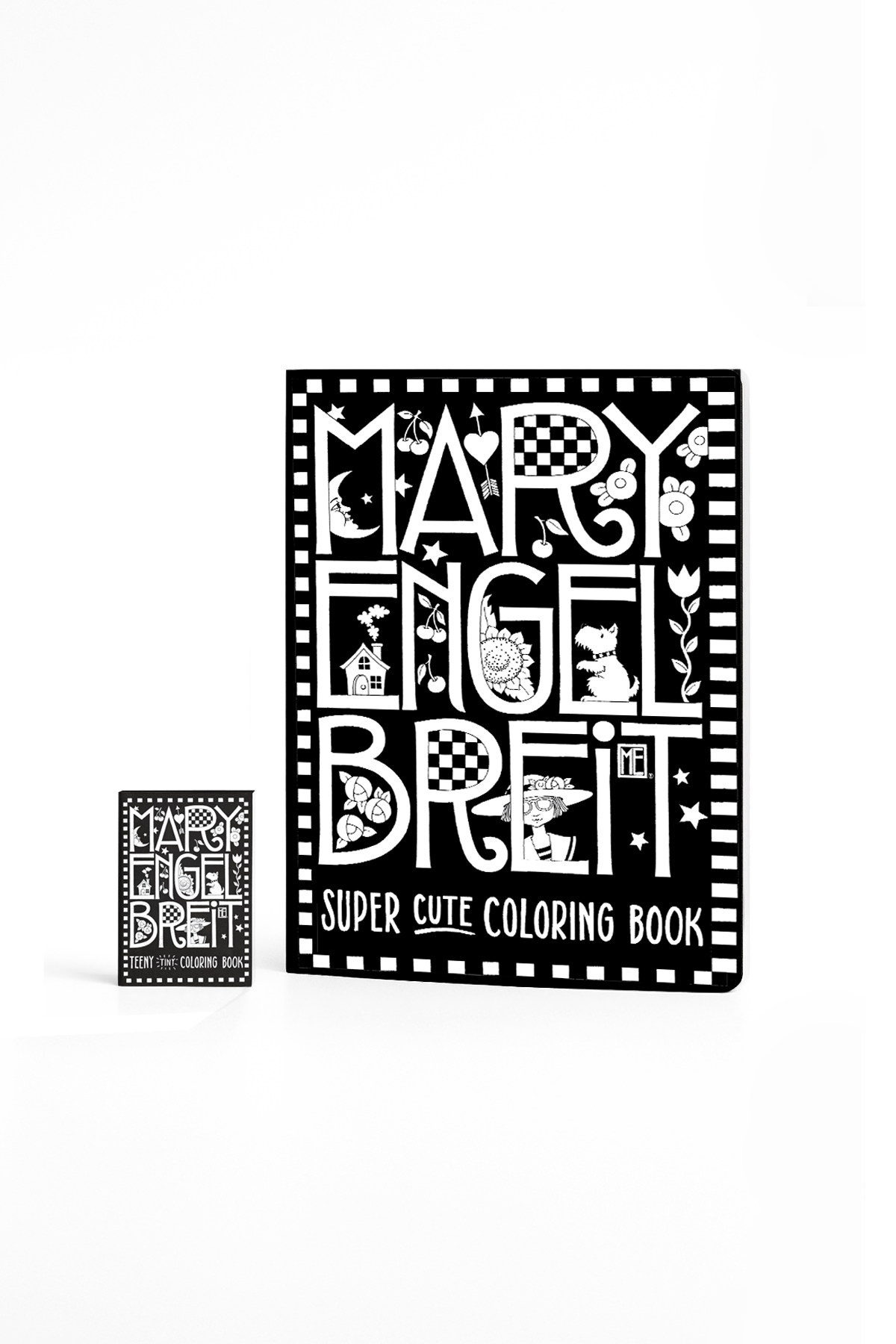 The Cute Colouring Book + Teeny Tiny Colouring Book