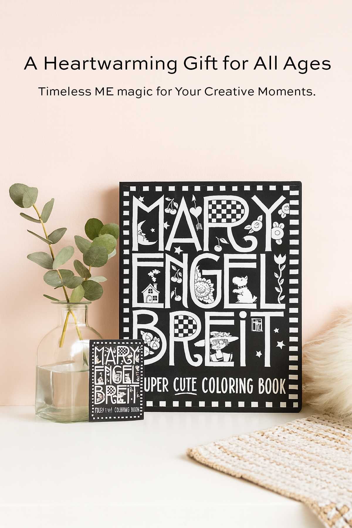 The Cute Colouring Book + Teeny Tiny Colouring Book