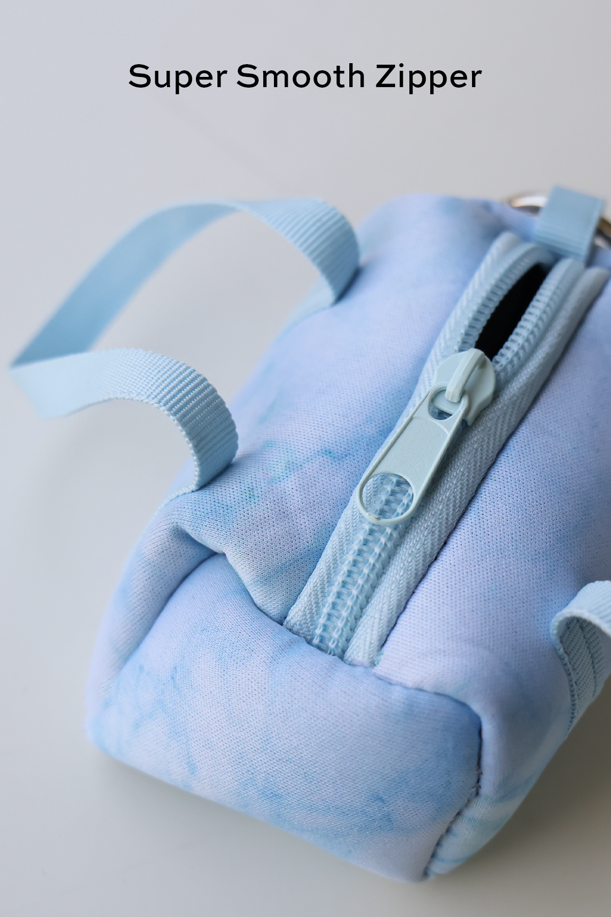 Marble Print Mini Duffle Bag Charm