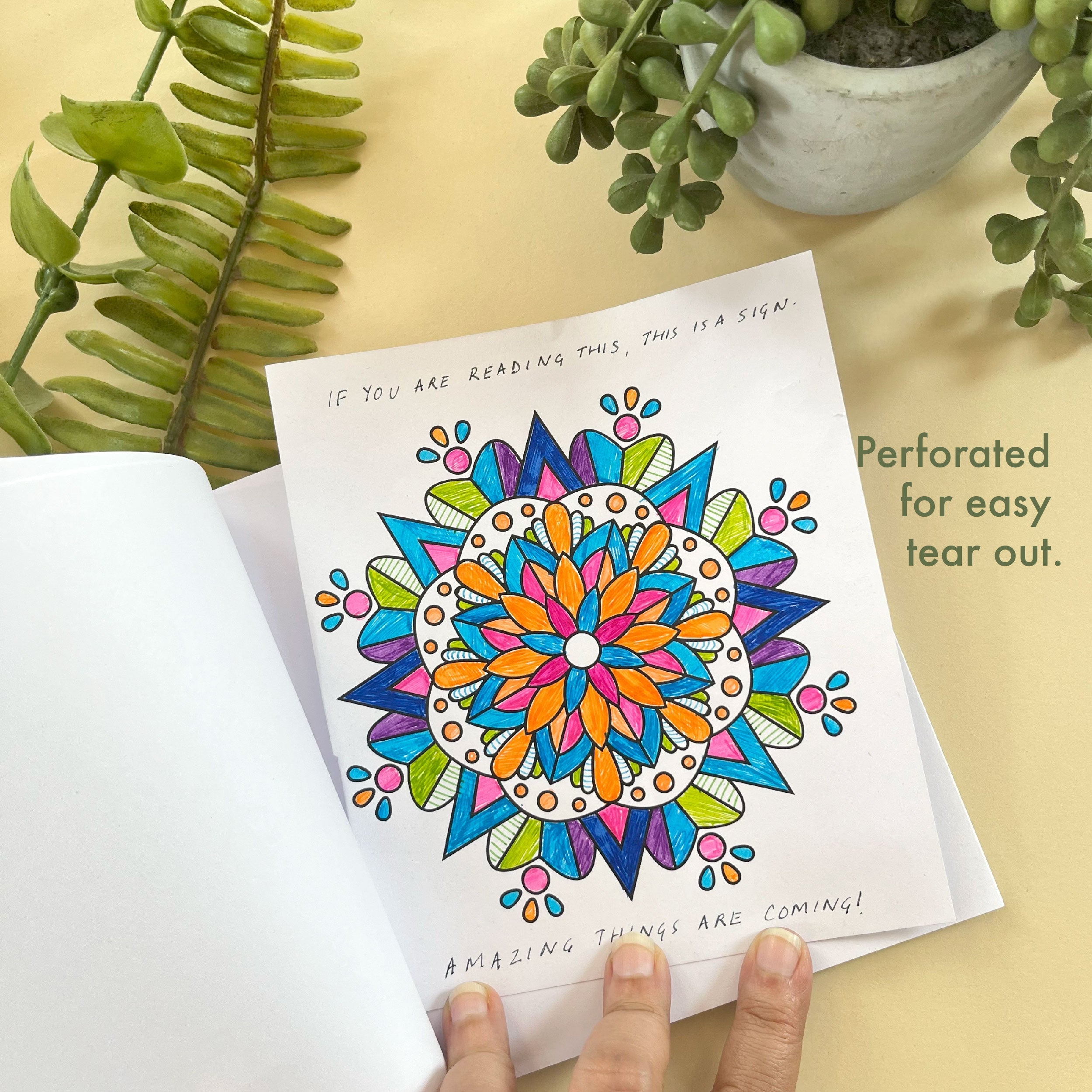 Mini Mandala Coloring Book