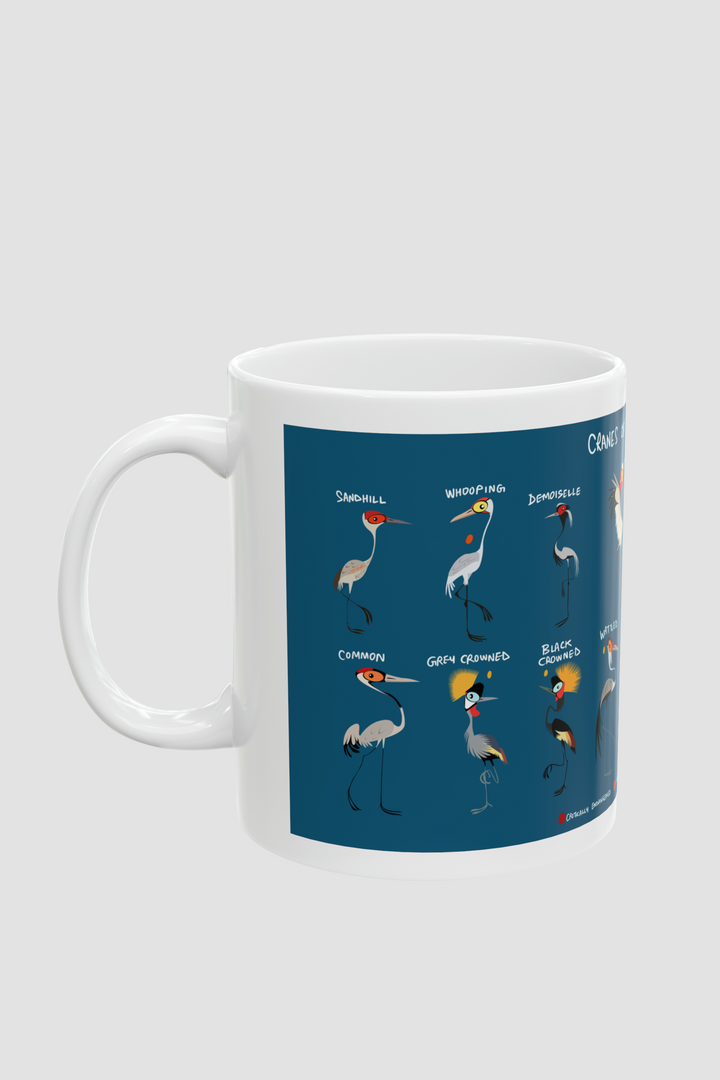 Cranes of the World Mug