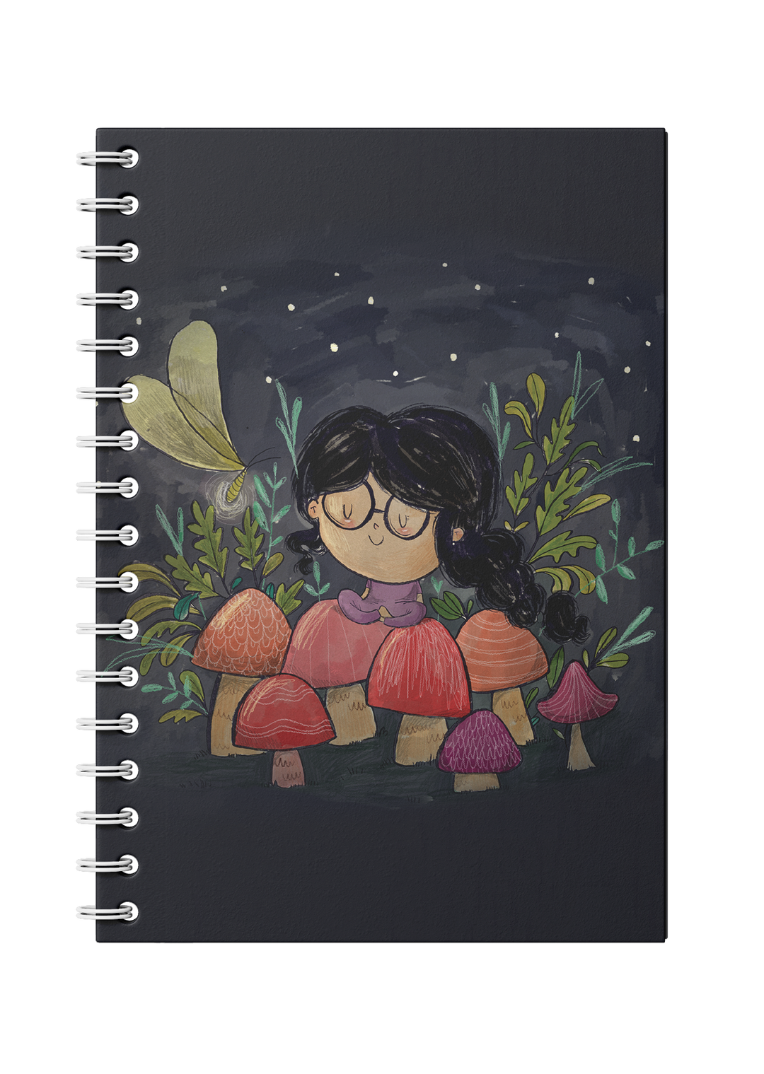 Mushroom Girl Notebook