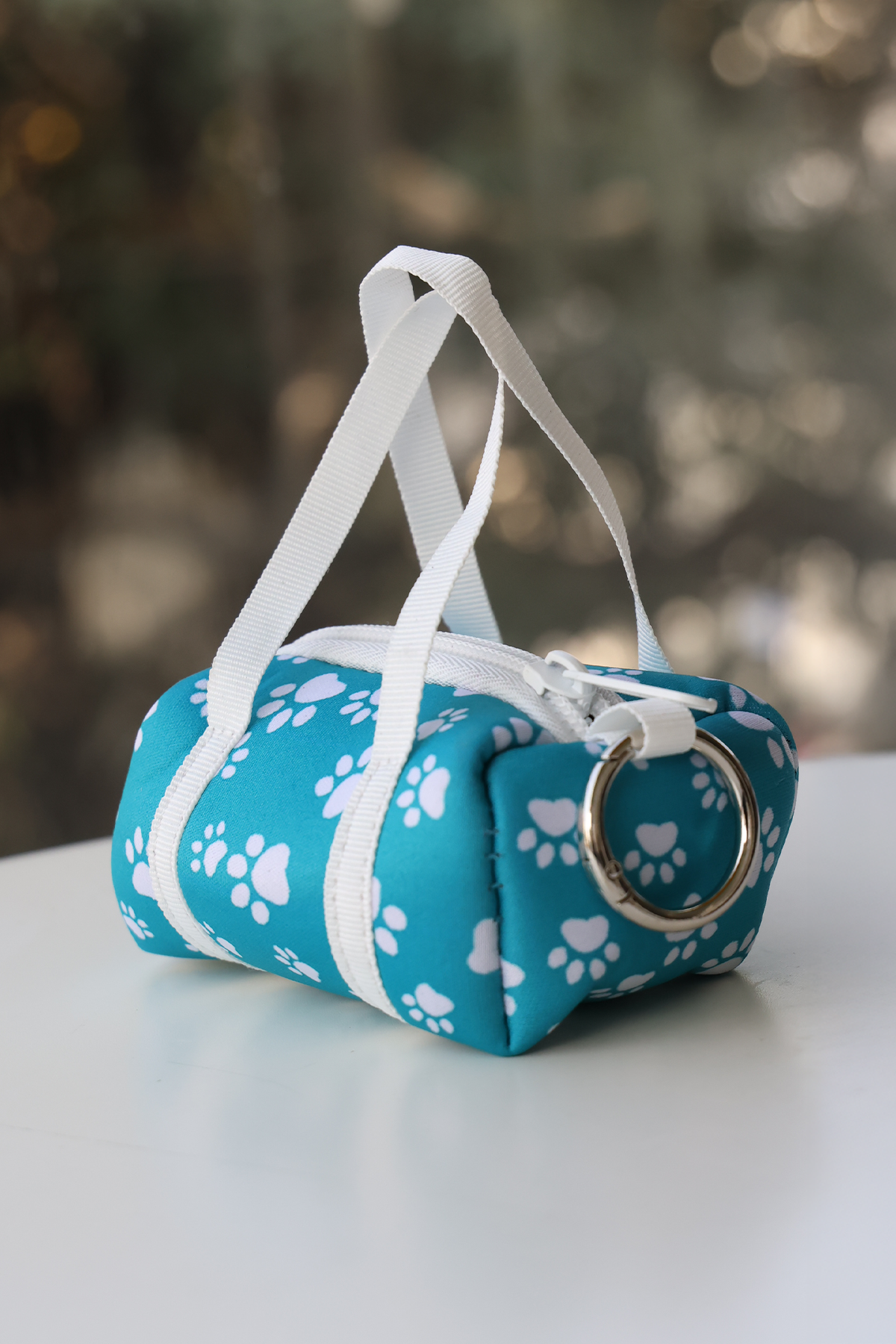 Paws Mini Duffle Bag Charm