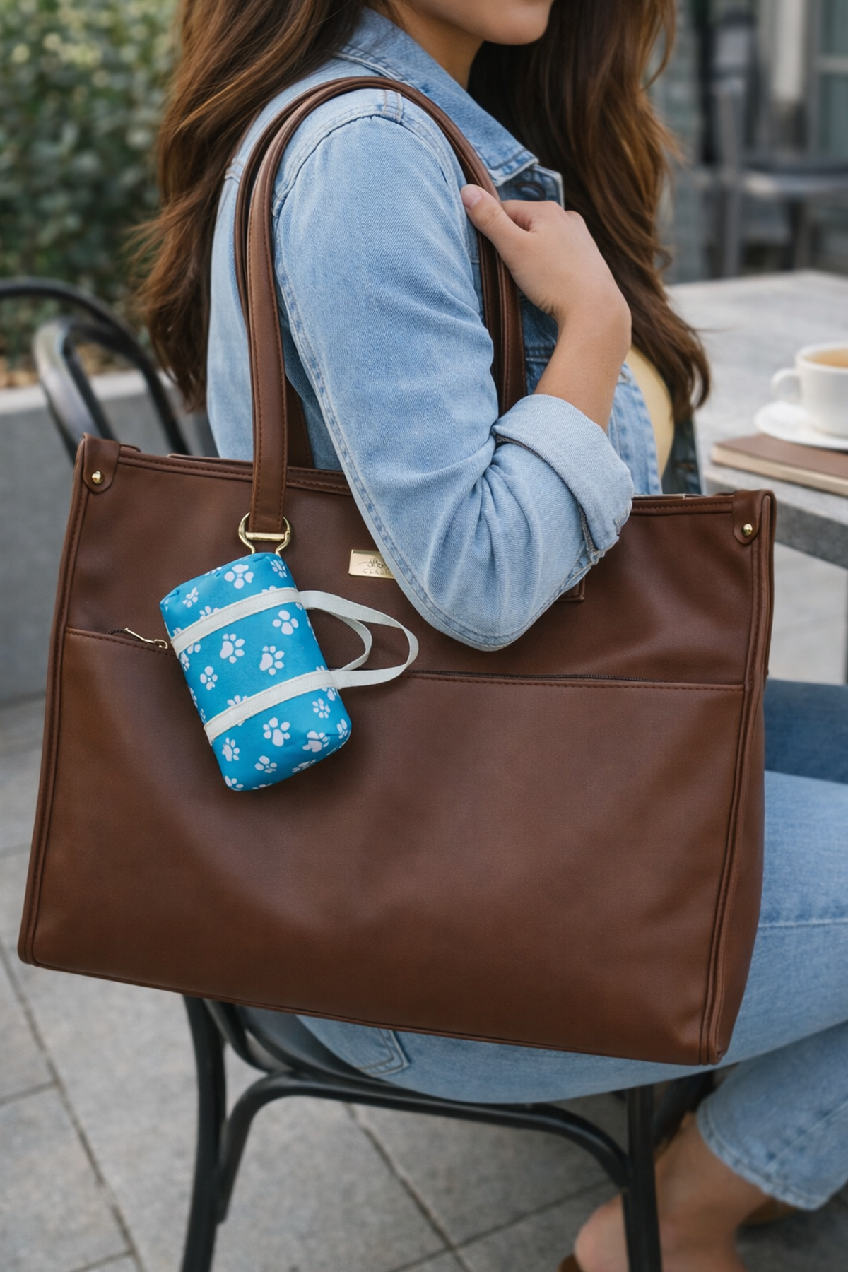 Paws Mini Duffle Bag Charm