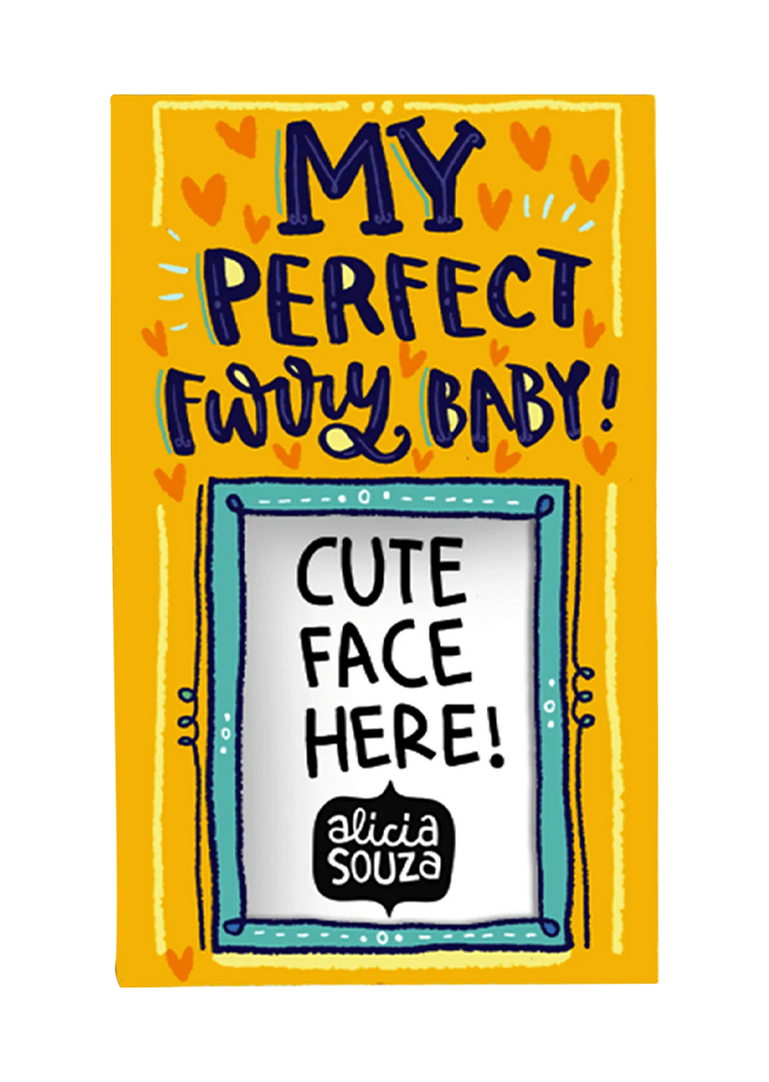 Perfect Furry Baby Refrigerator magnetic frame (small)