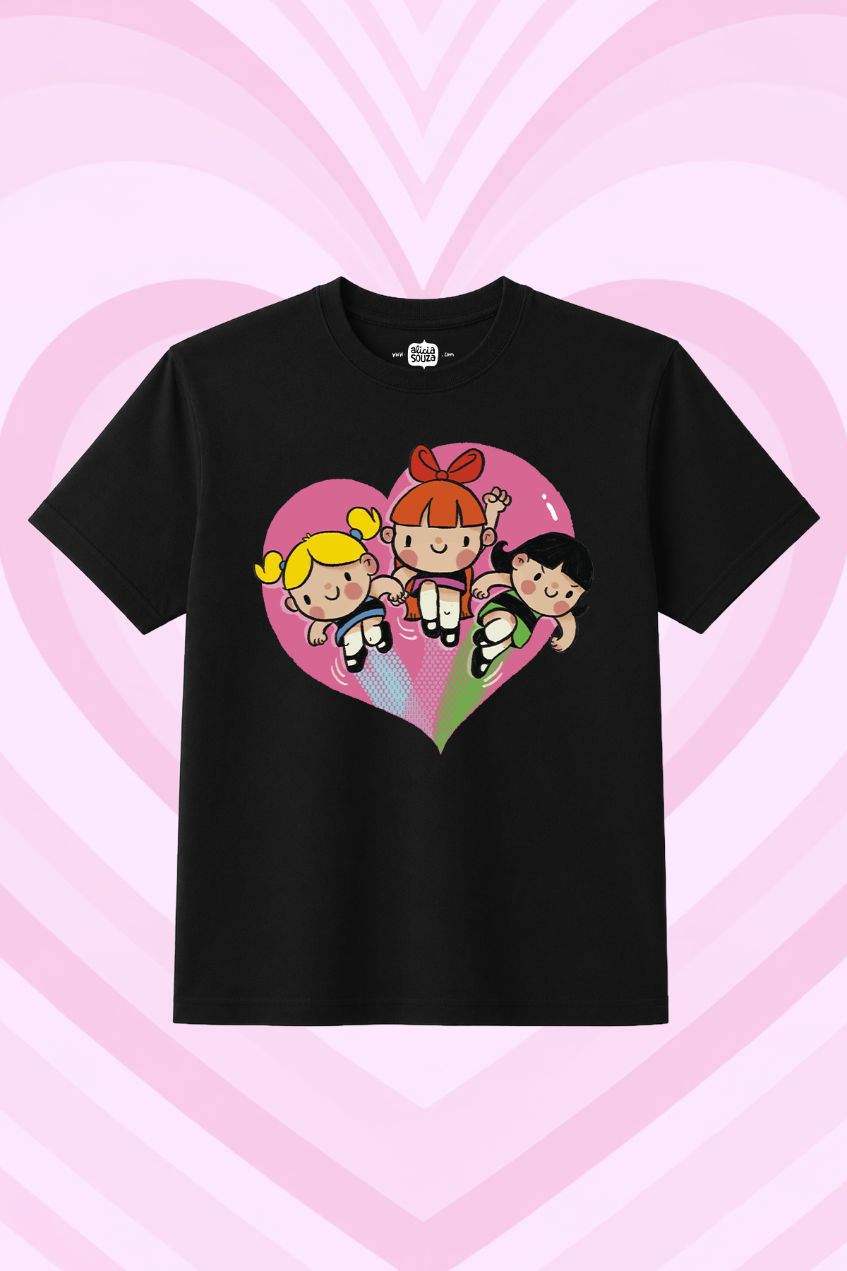 Power Puff Girls Unisex T-shirt - For Adults
