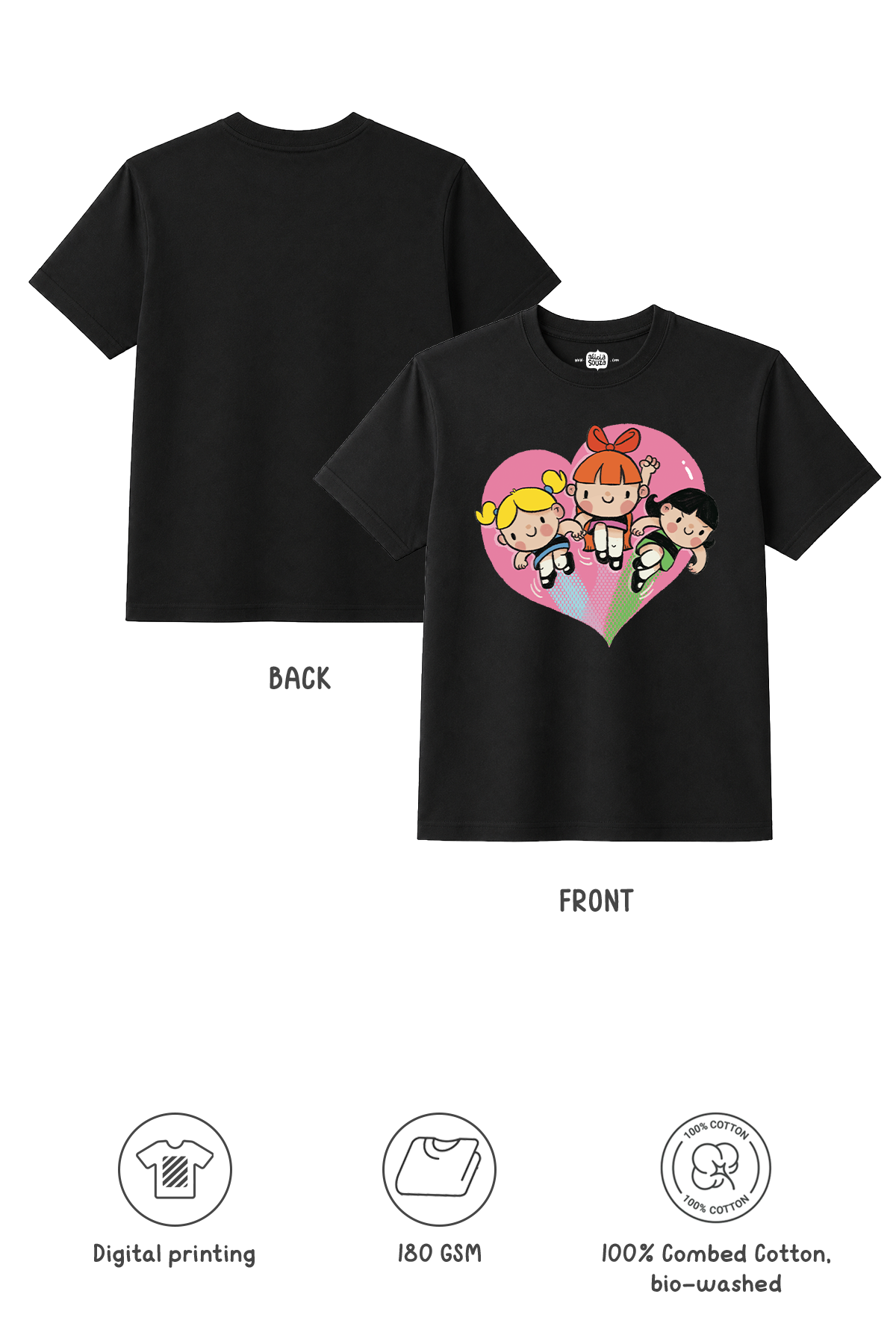 Power Puff Girls Unisex T-shirt - For Adults
