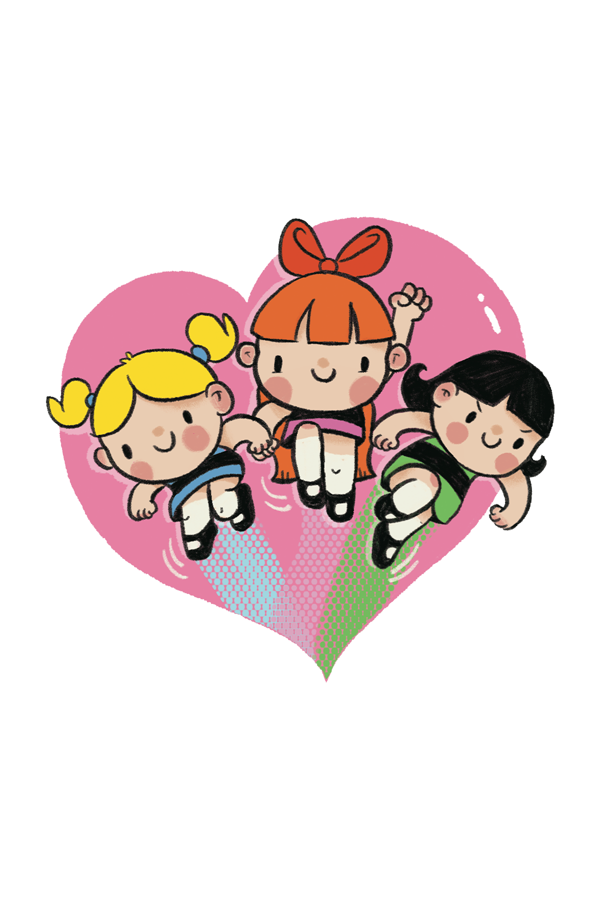 Power Puff Girls Unisex T-shirt - For Adults