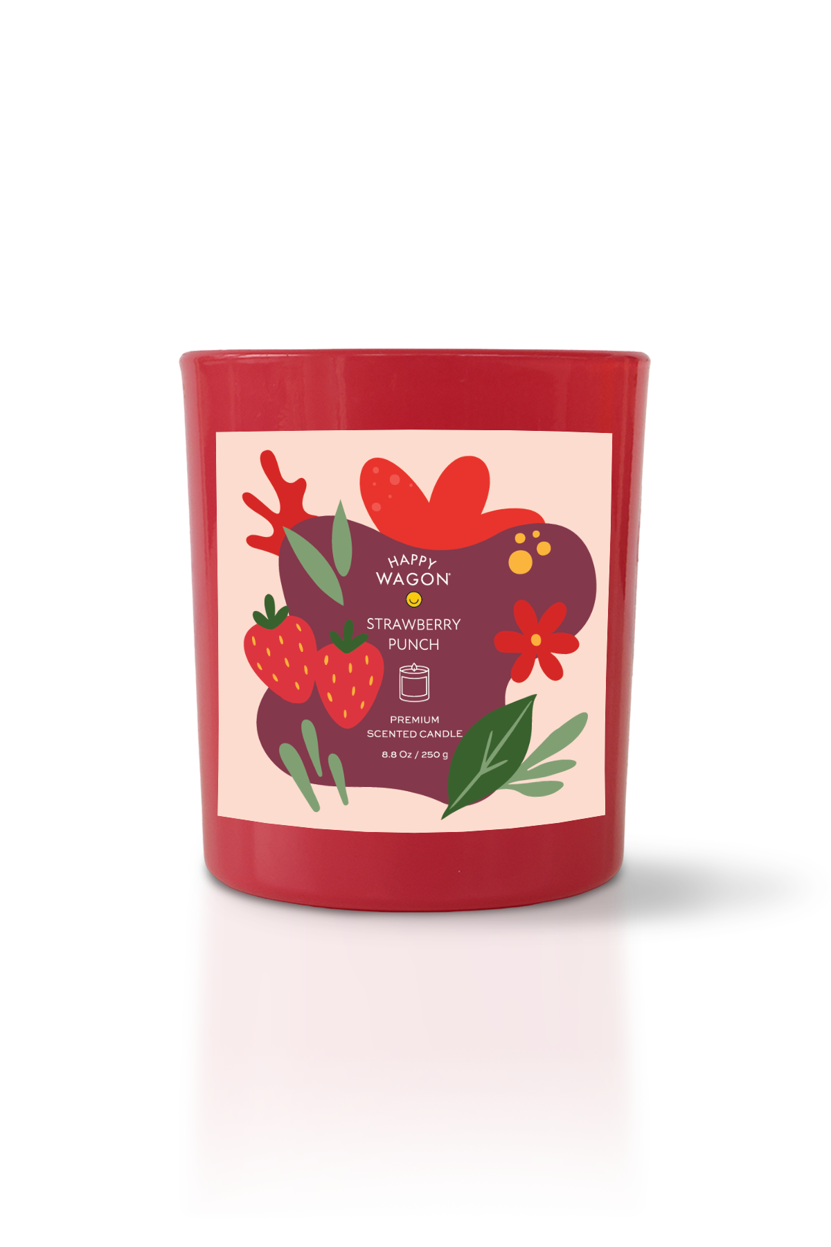 Scented Candle - Strawberry punch