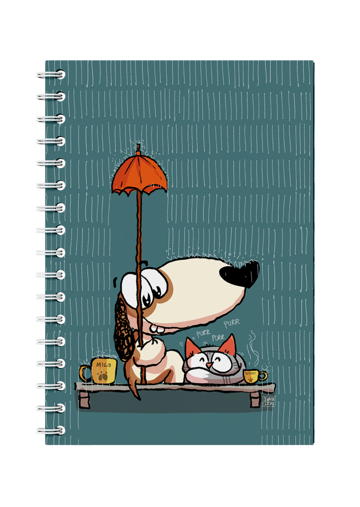 Rainy Companions Notebook