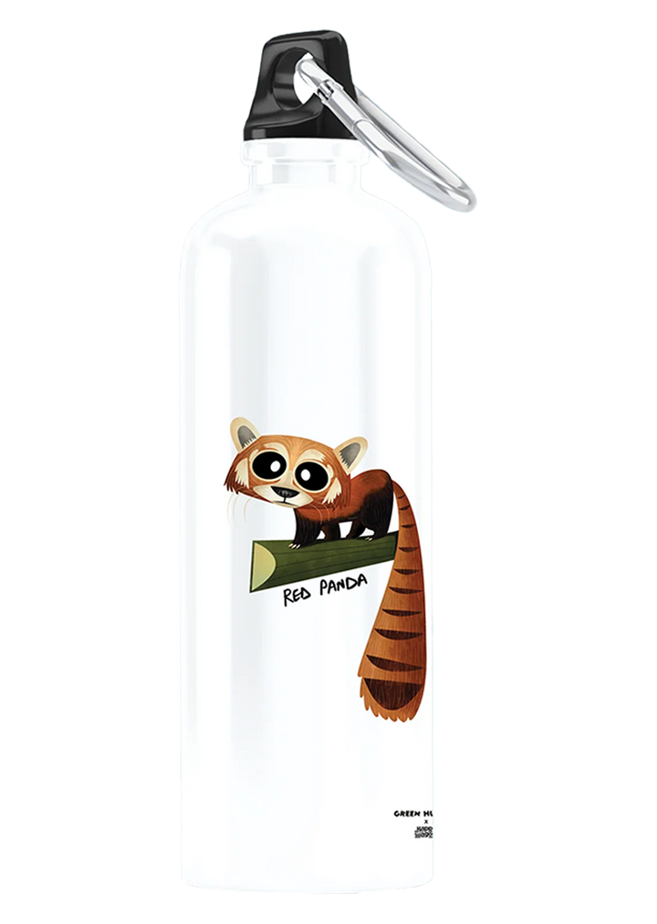 Red Panda Water Bottle