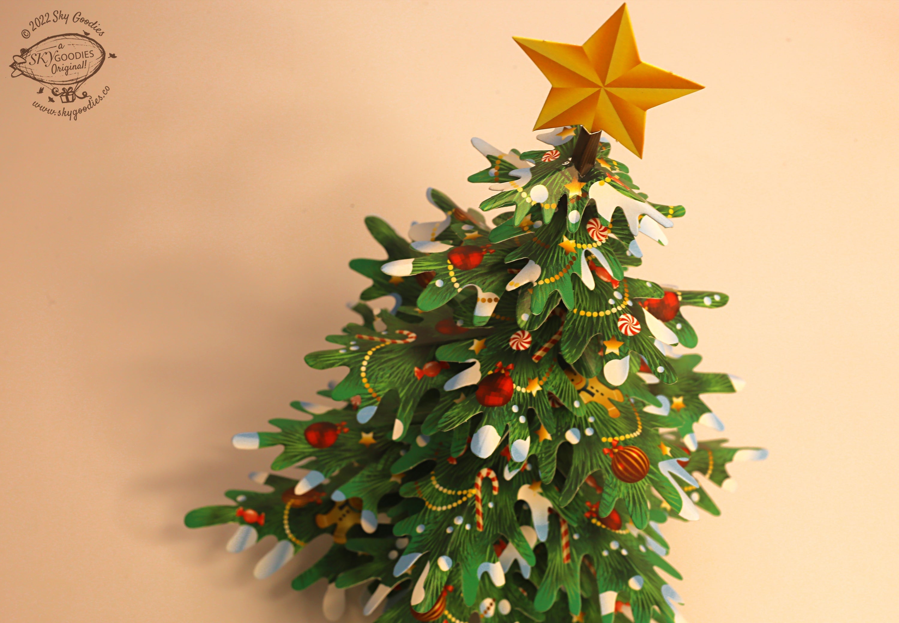 Paper Christmas Tree: DIY Paper Craft Kit