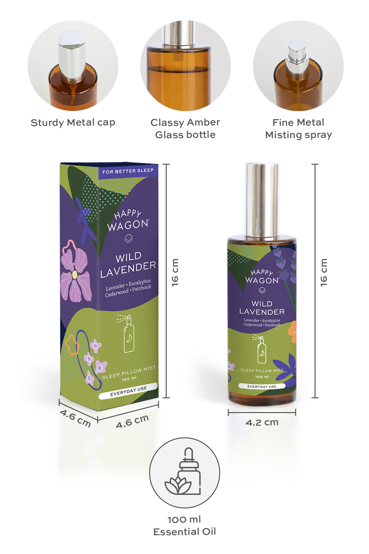 Wild Lavender Sleep Inducing Pillow Mist