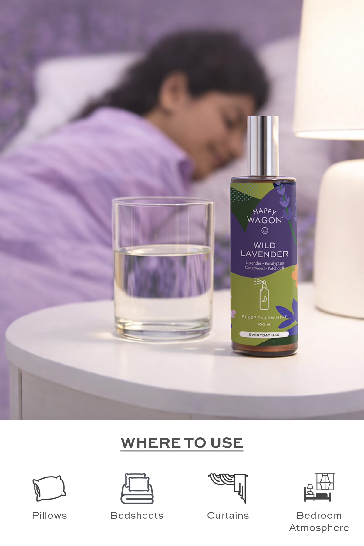 Wild Lavender Sleep Inducing Pillow Mist