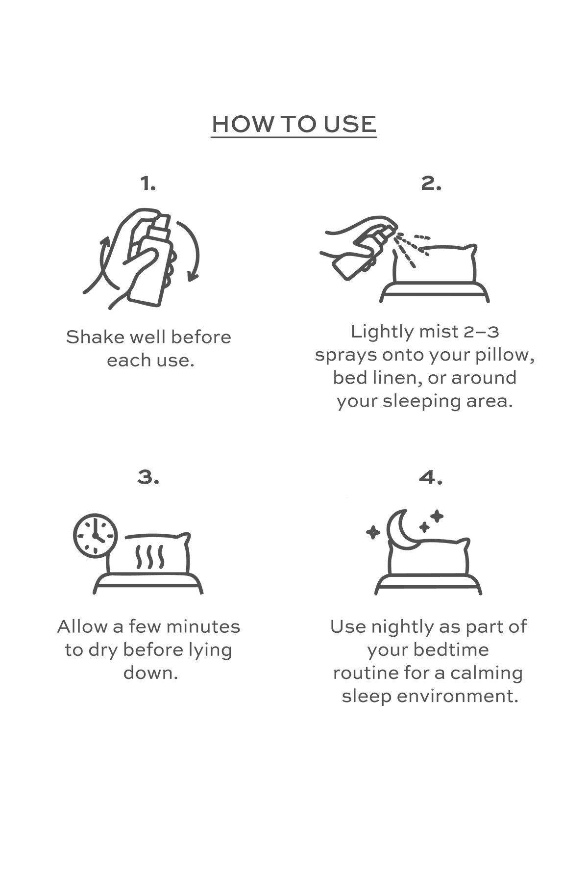 Sleep Therapy Sleep Inducing Pillow Mist