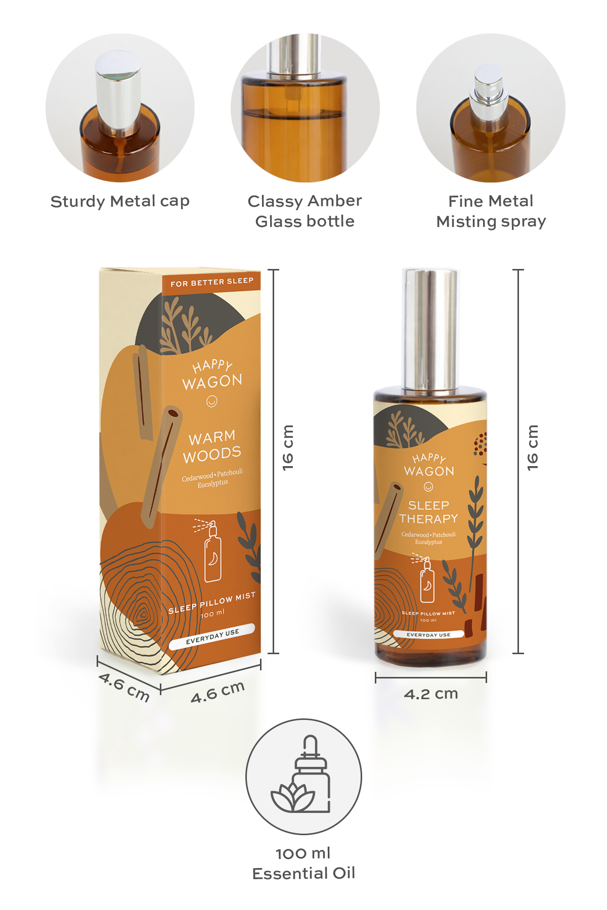 Warm Woods Sleep Inducing Pillow Mist