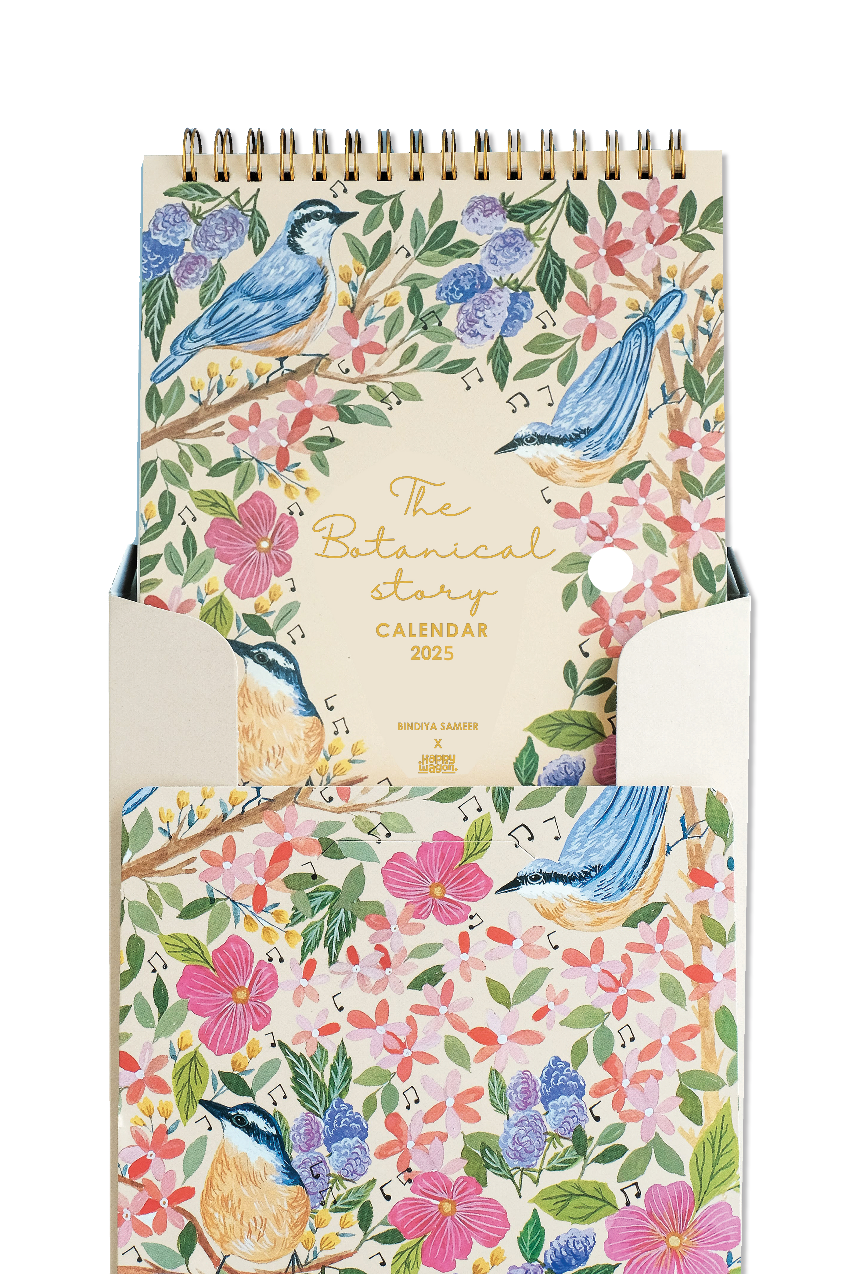 2025 Botanical Stories Desk Calendar