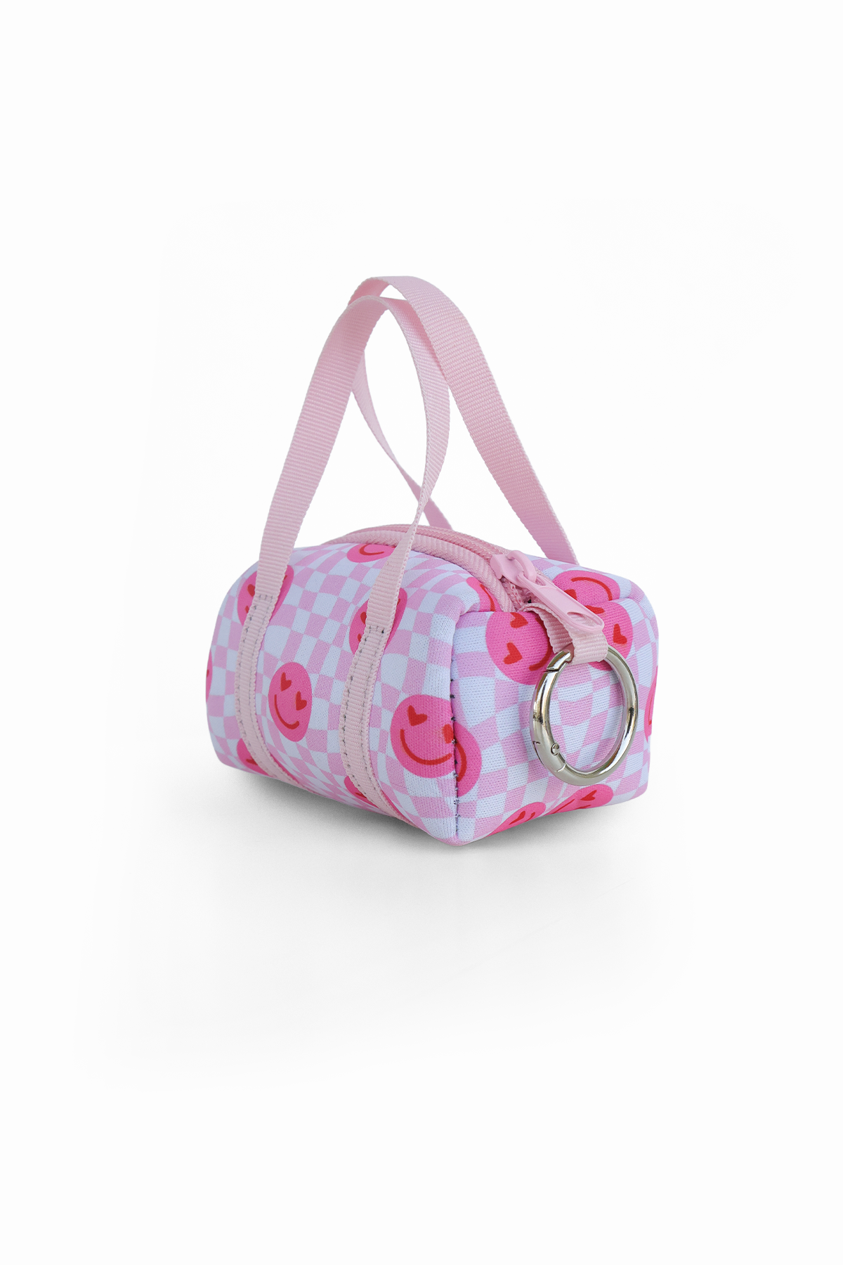 Smiley Mini Duffle Bag Charm