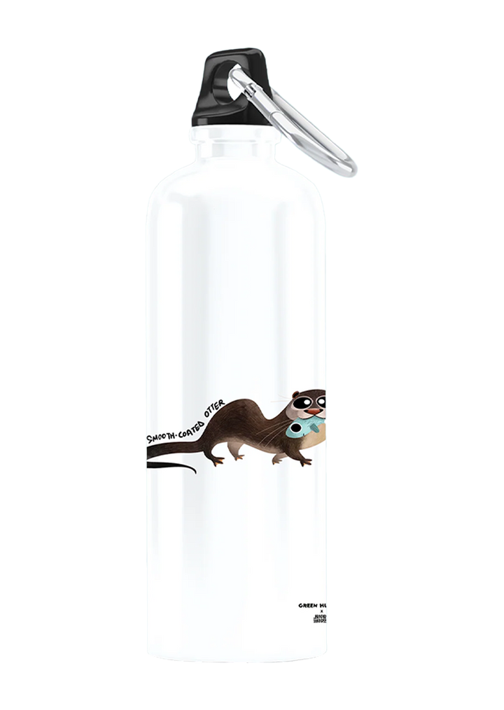Smooth Coated Otter Water Bottle
