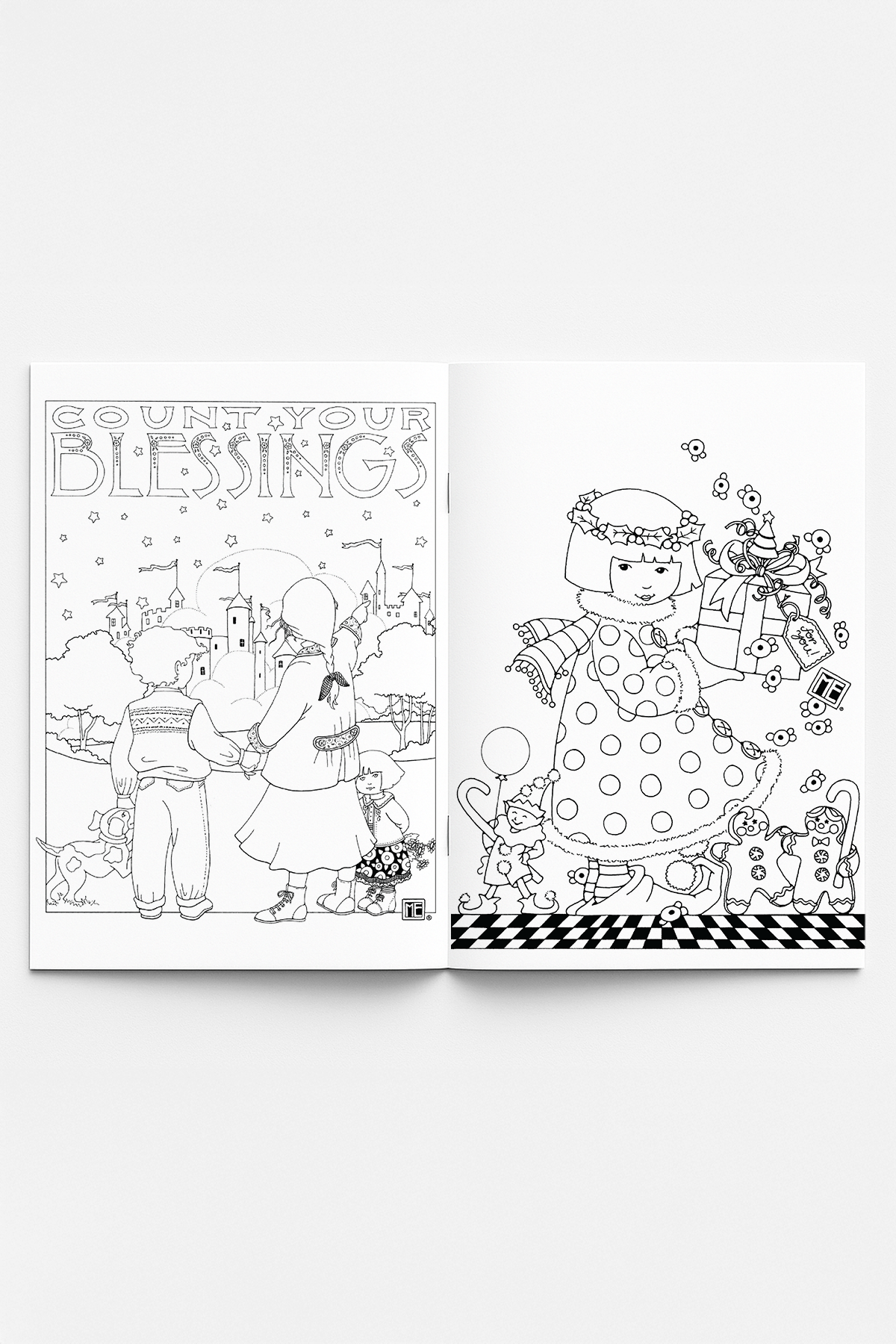 The Cute Colouring Book + Teeny Tiny Colouring Book