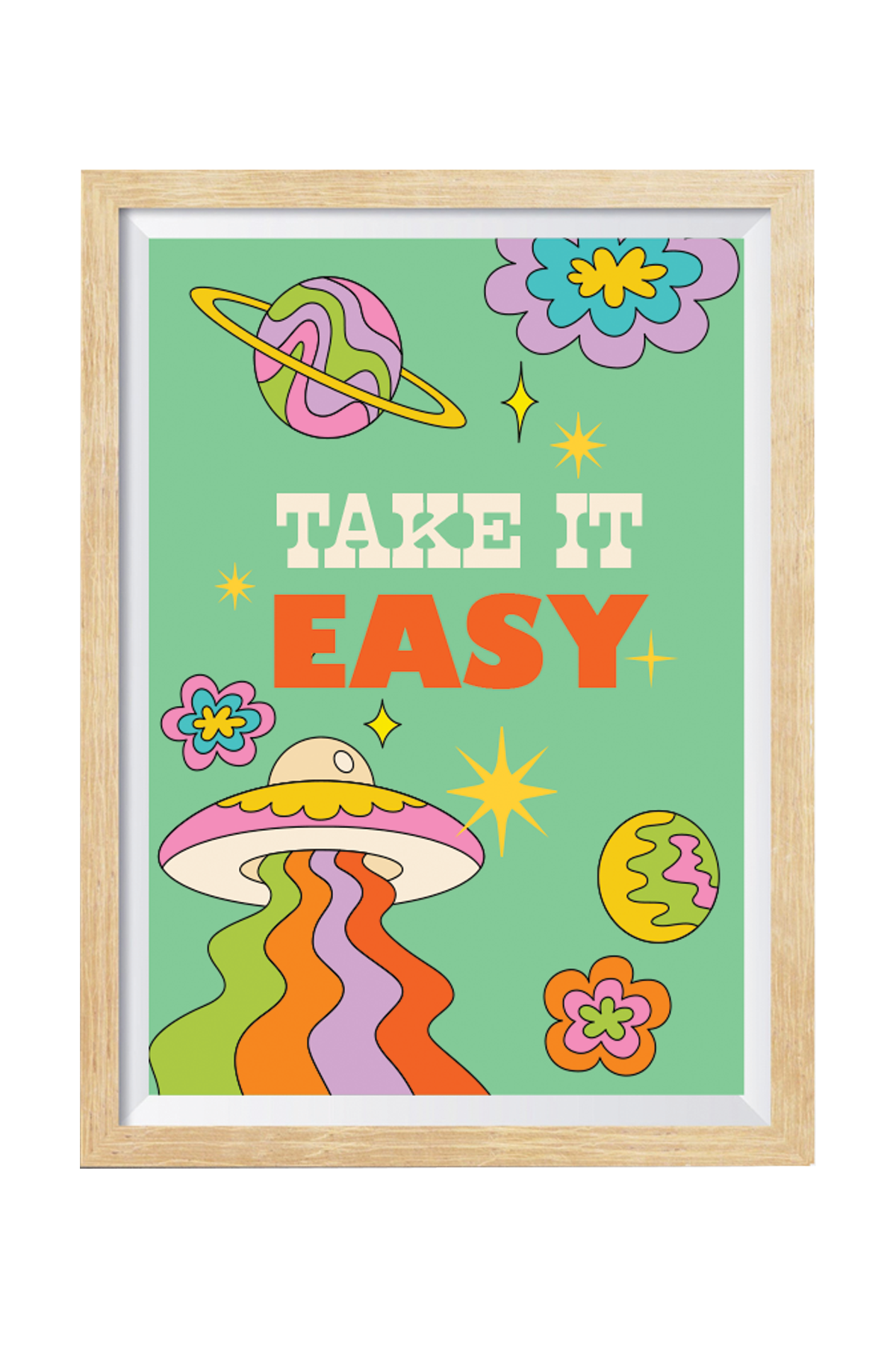 Take It Easy Wall Art