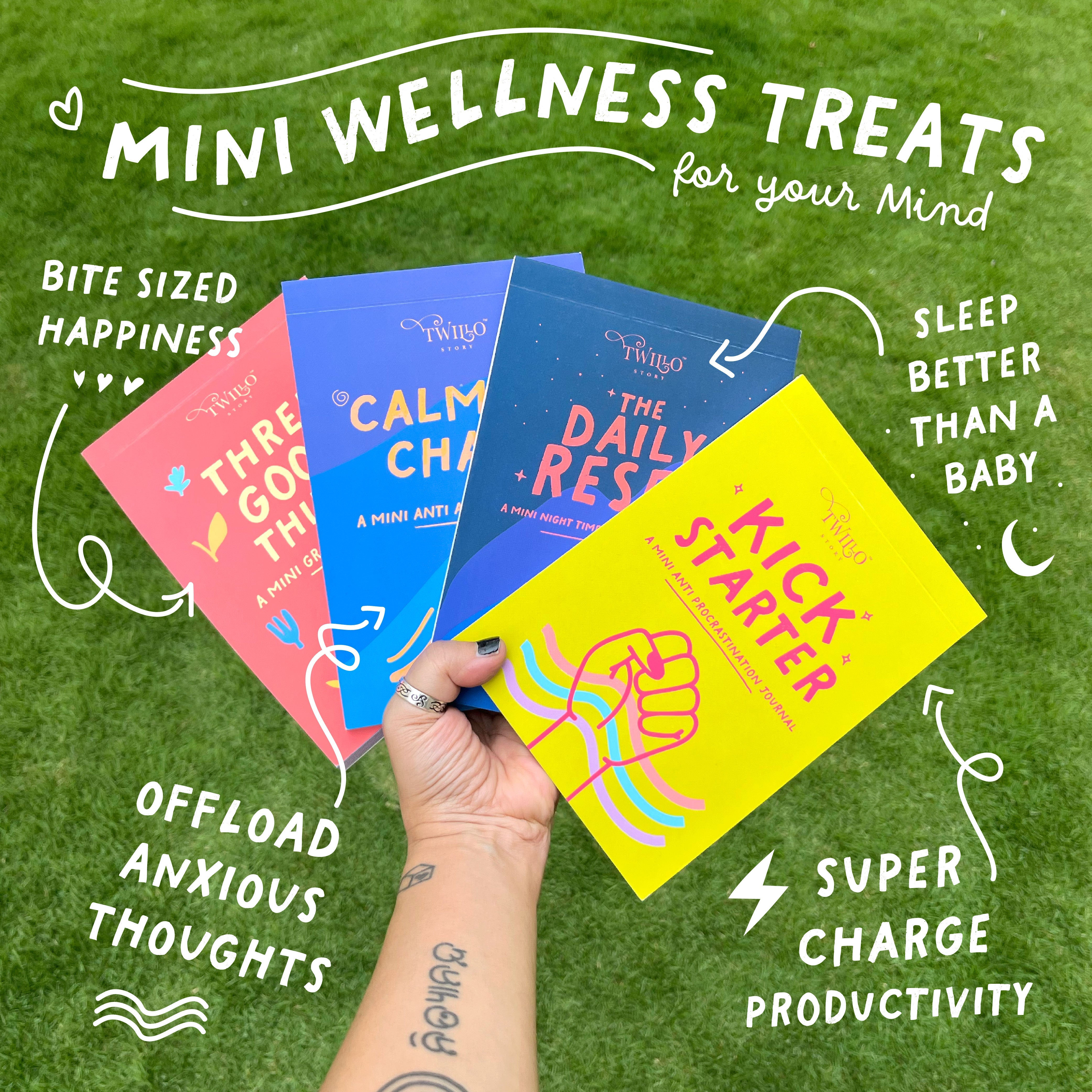 The Ultimate Mini Wellness Journal Pad Set